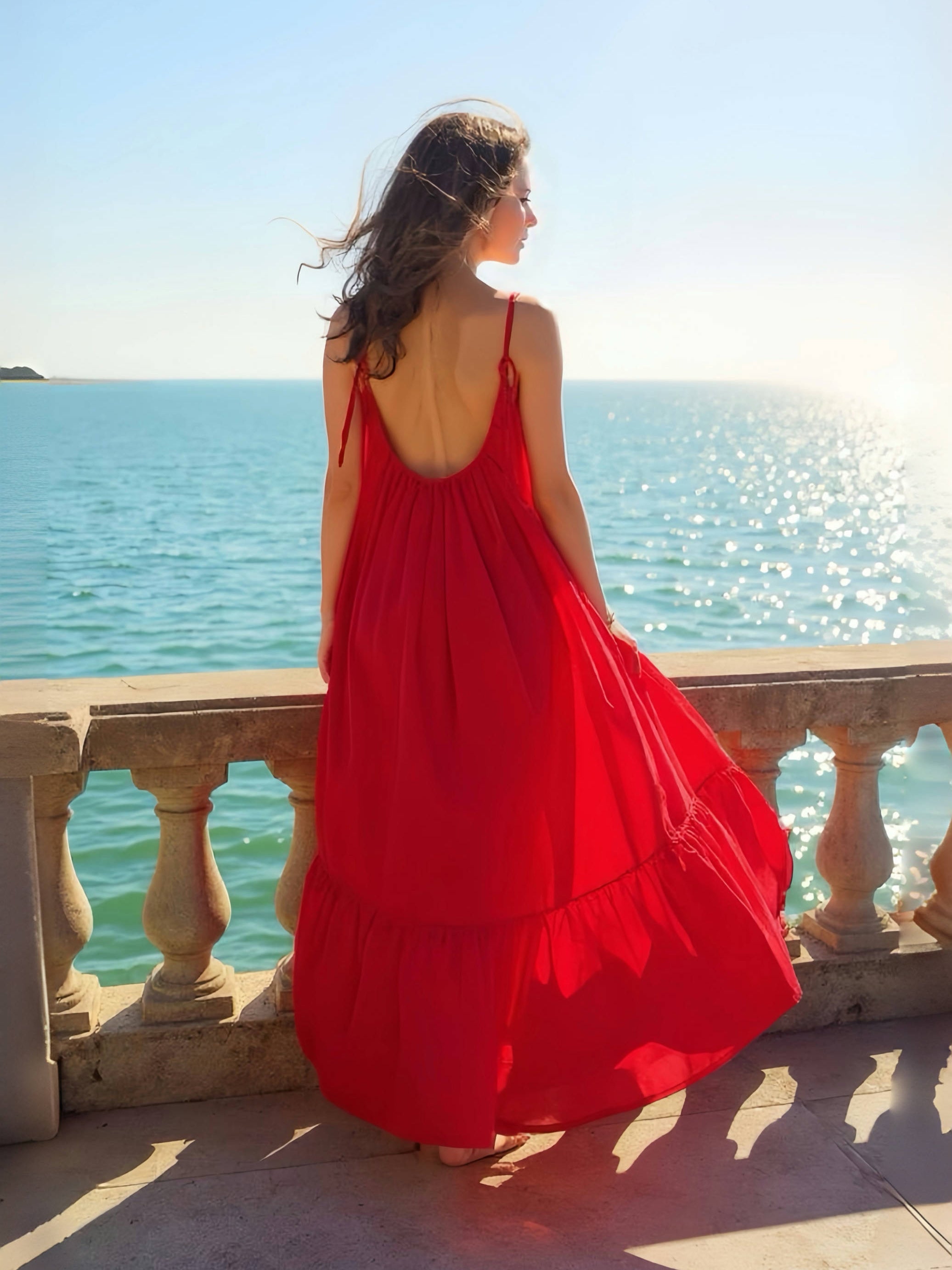 MALI Backless Maxi Dress - Summer maxi Dress | Coco De Chom | Maxi Summer Dresses | Summer Maxi Dress | Dress for vacation?