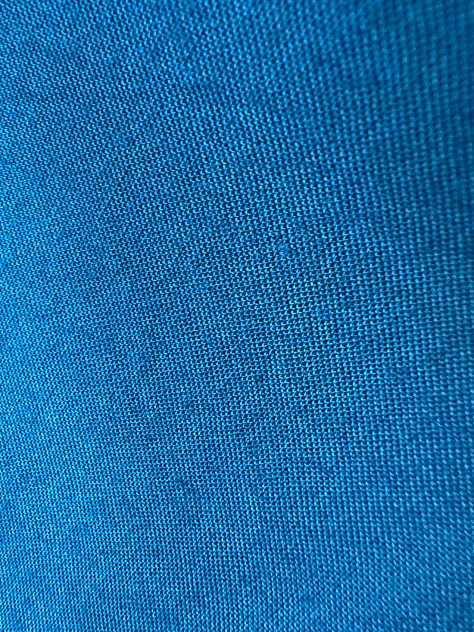 Close-up of blue fabric texture