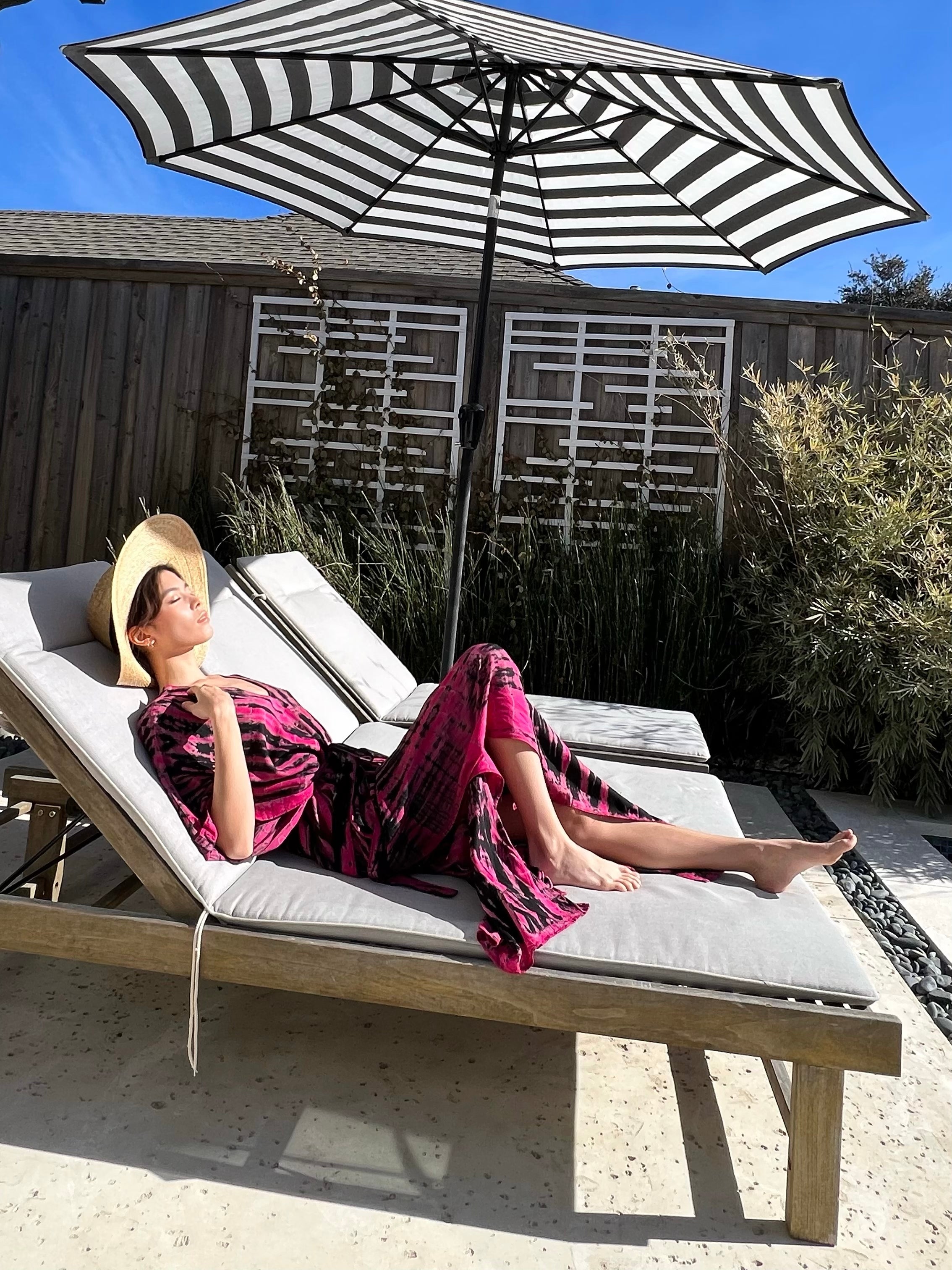 Shop Tie Dye Kaftan Dress - Maxi Summer Dress from Coco De Chom ?
