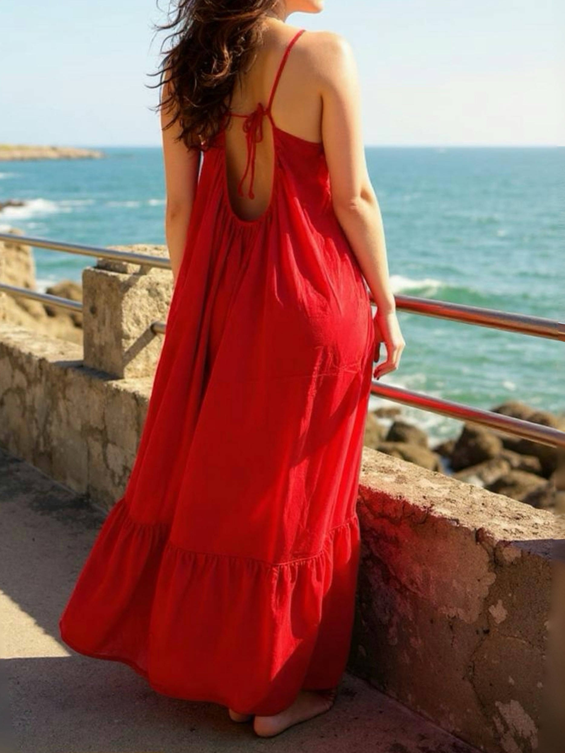 MALI Backless Maxi Dress - Summer maxi Dress | Coco De Chom | Maxi Summer Dresses | Summer Maxi Dress | Dress for vacation?