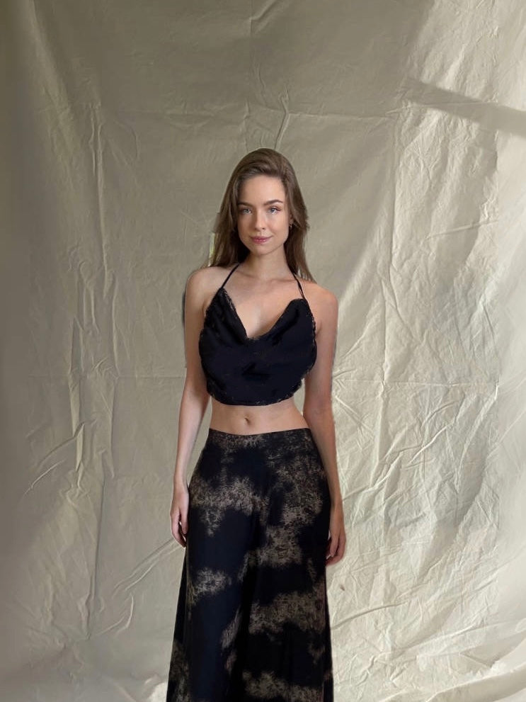 Maya Crop Top - Black