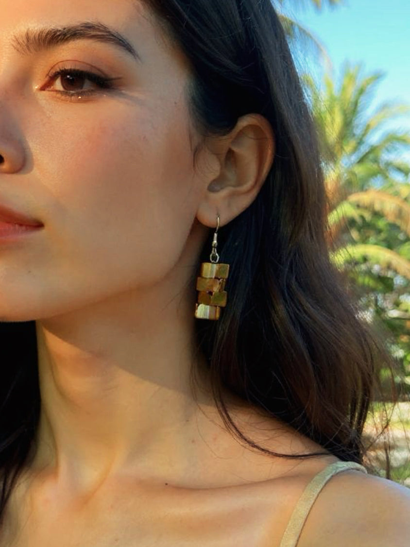 Nora- Mother-of-Pearl Earrings
