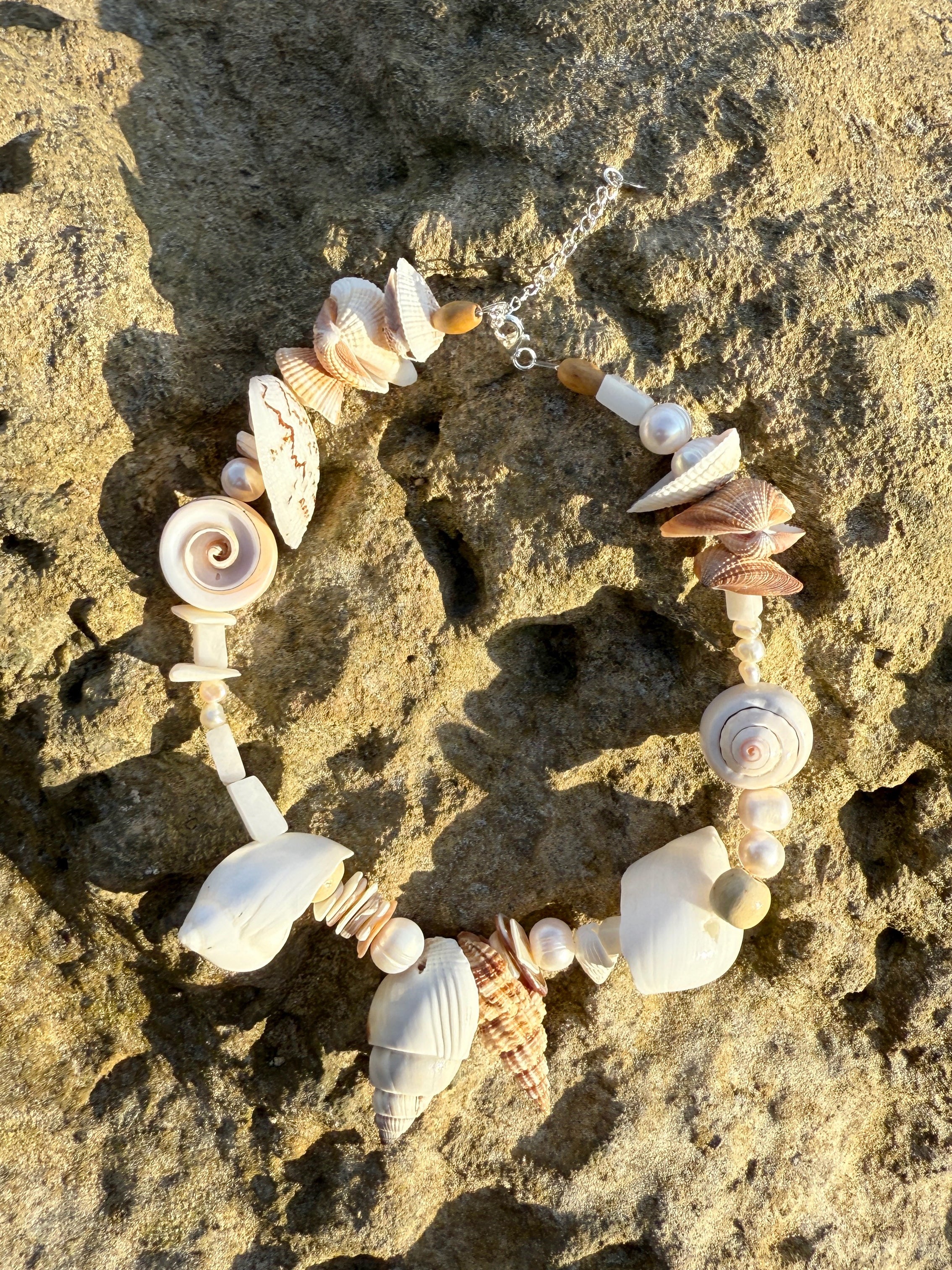 Freya Seashell Choker Necklace