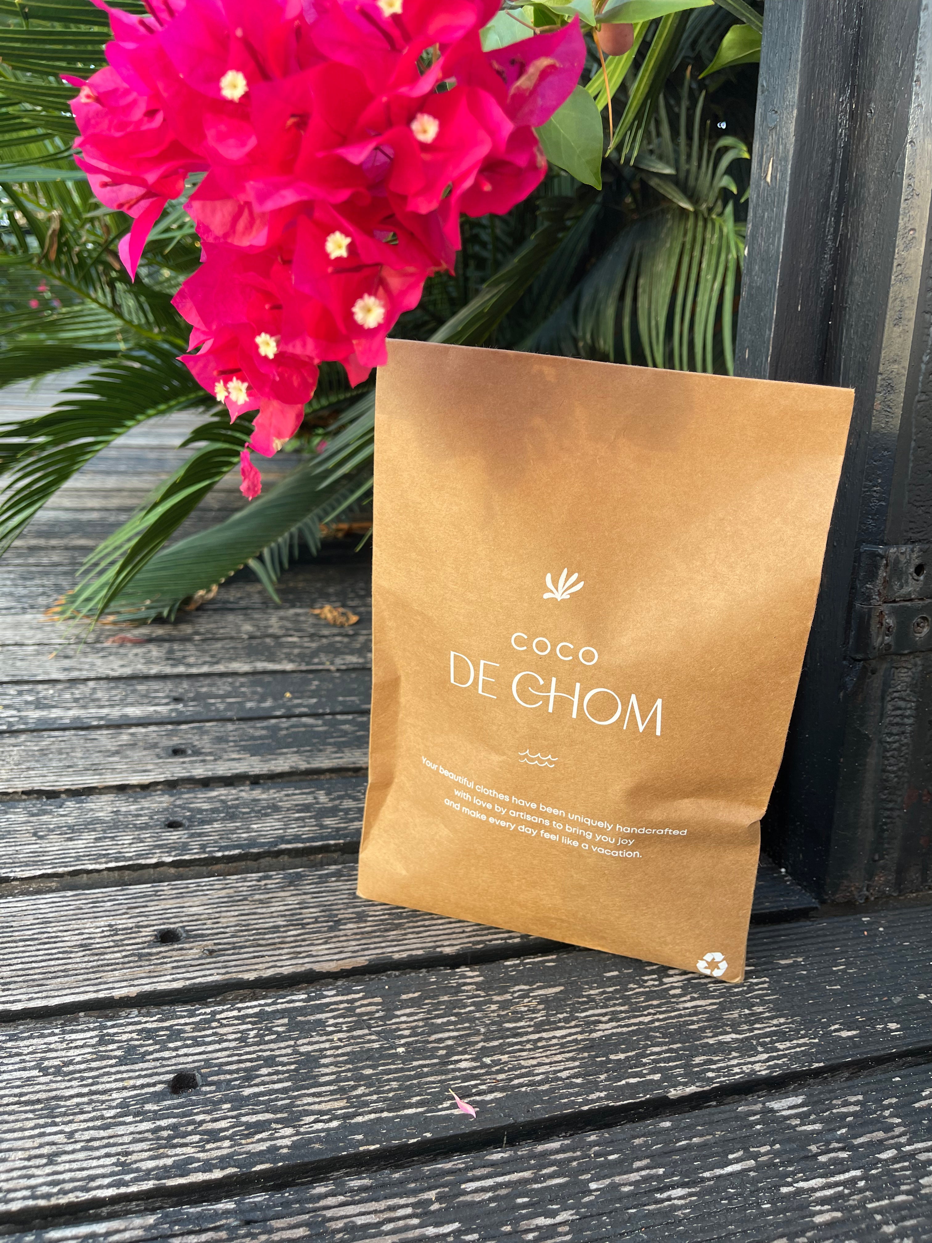 At Coco de Chom, we are passionate about sustainability and continuously strive to raise awareness.
