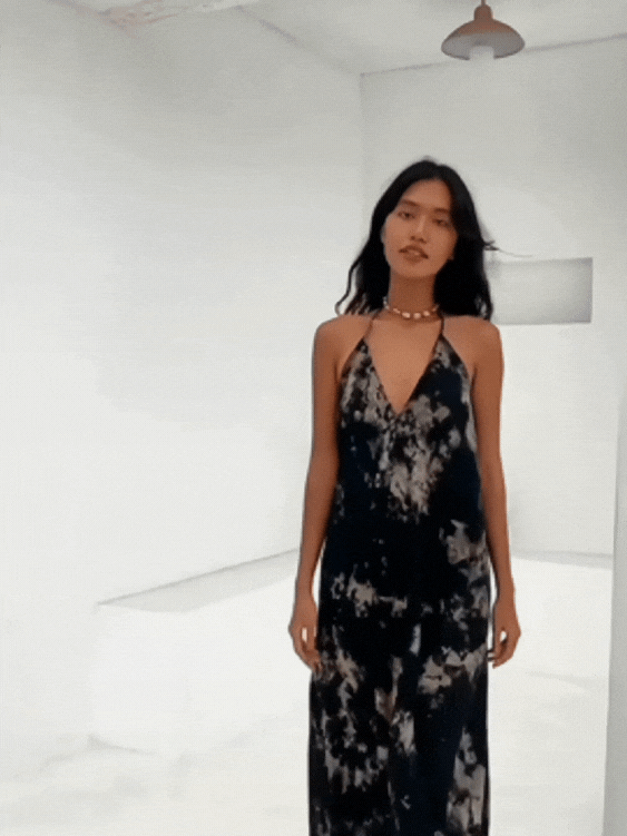 Elevate your summer dress with the Mable Flamingo Tie-Dye Maxi Dress – the perfect dress for vacation, resort look. This handmade tie dye dress boasts a open back design to keep you stylish and chic all season long. Shop with Coco de Chom