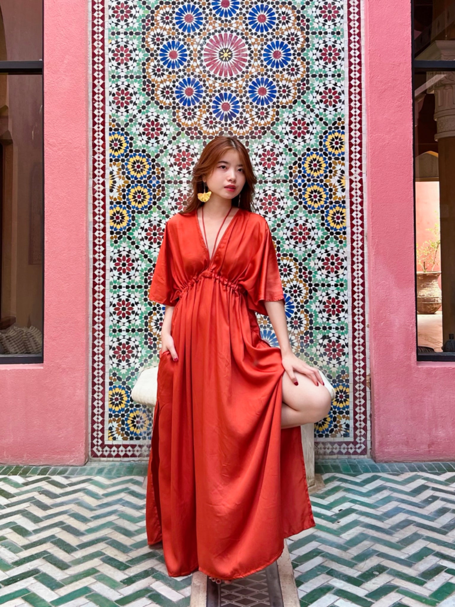 Kori Goddess Kaftan Maxi Dress