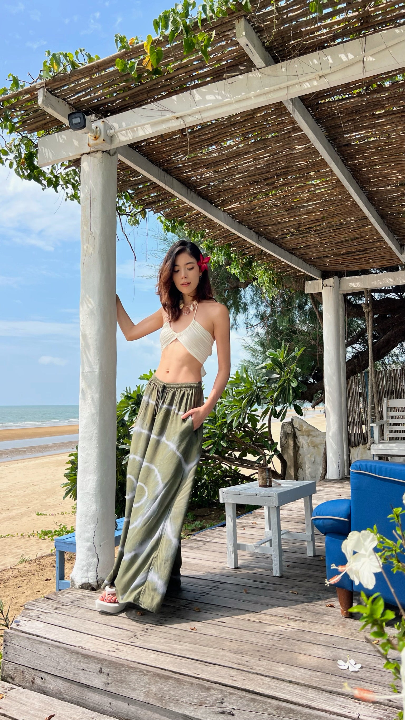 Let have some fun with our Samui Cotton Bra, perfect bra for your beach day!
