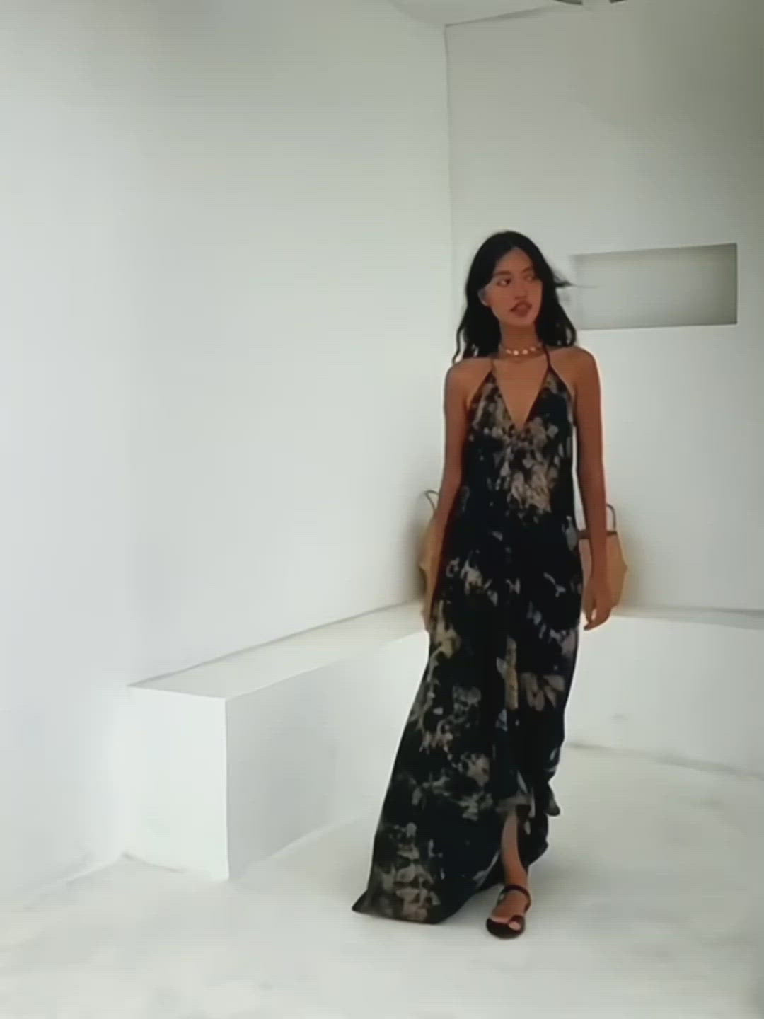 Flamingo Tie dye Maxi Dress | Summer Maxi Dress | CocoDeChom | Maxi Summer Dresses