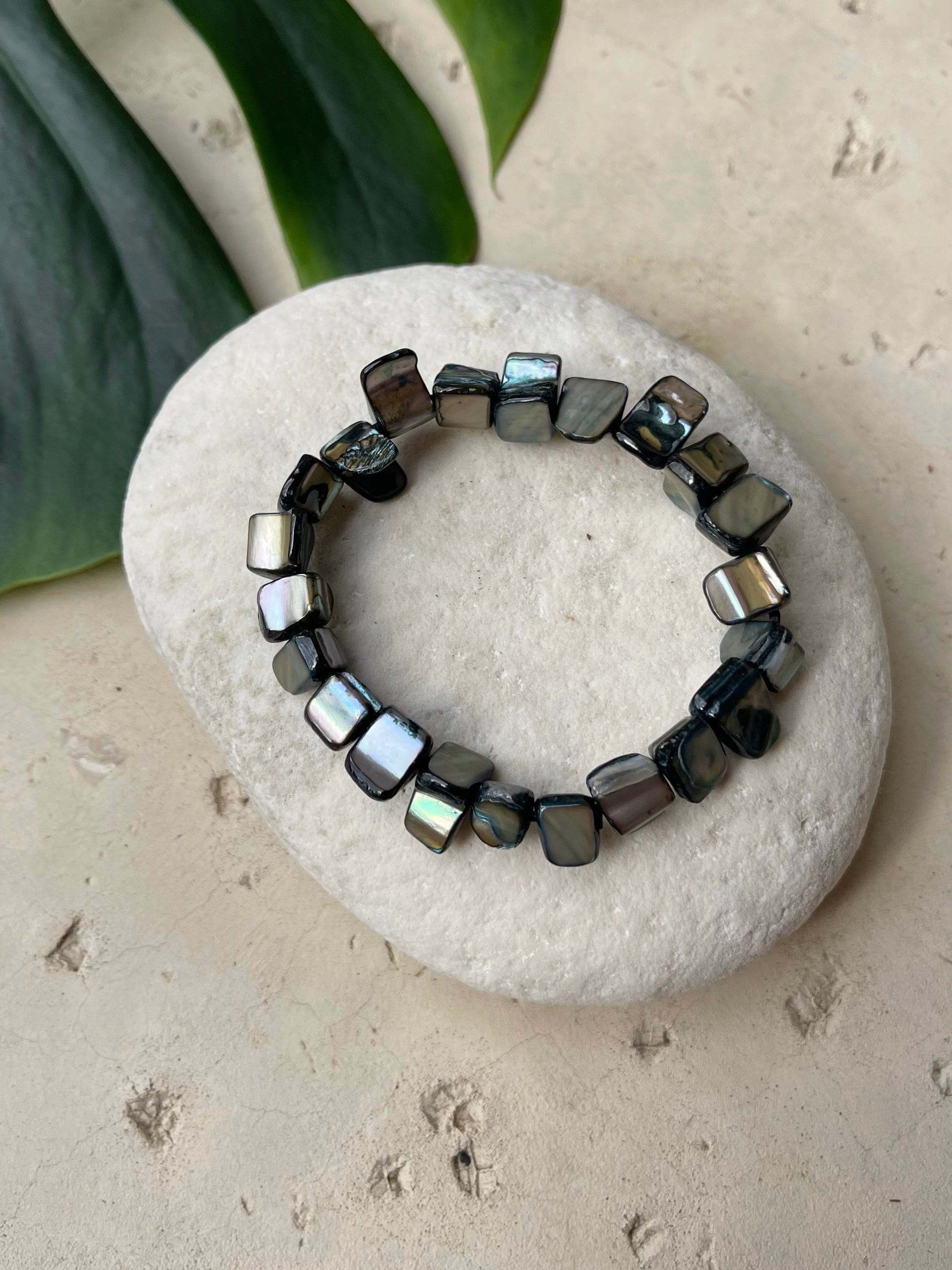 Shop handcrafted Mother of Pearl Bracelet, beach accessories, Boho bracelet from Coco de Chom - boho chic resort ready