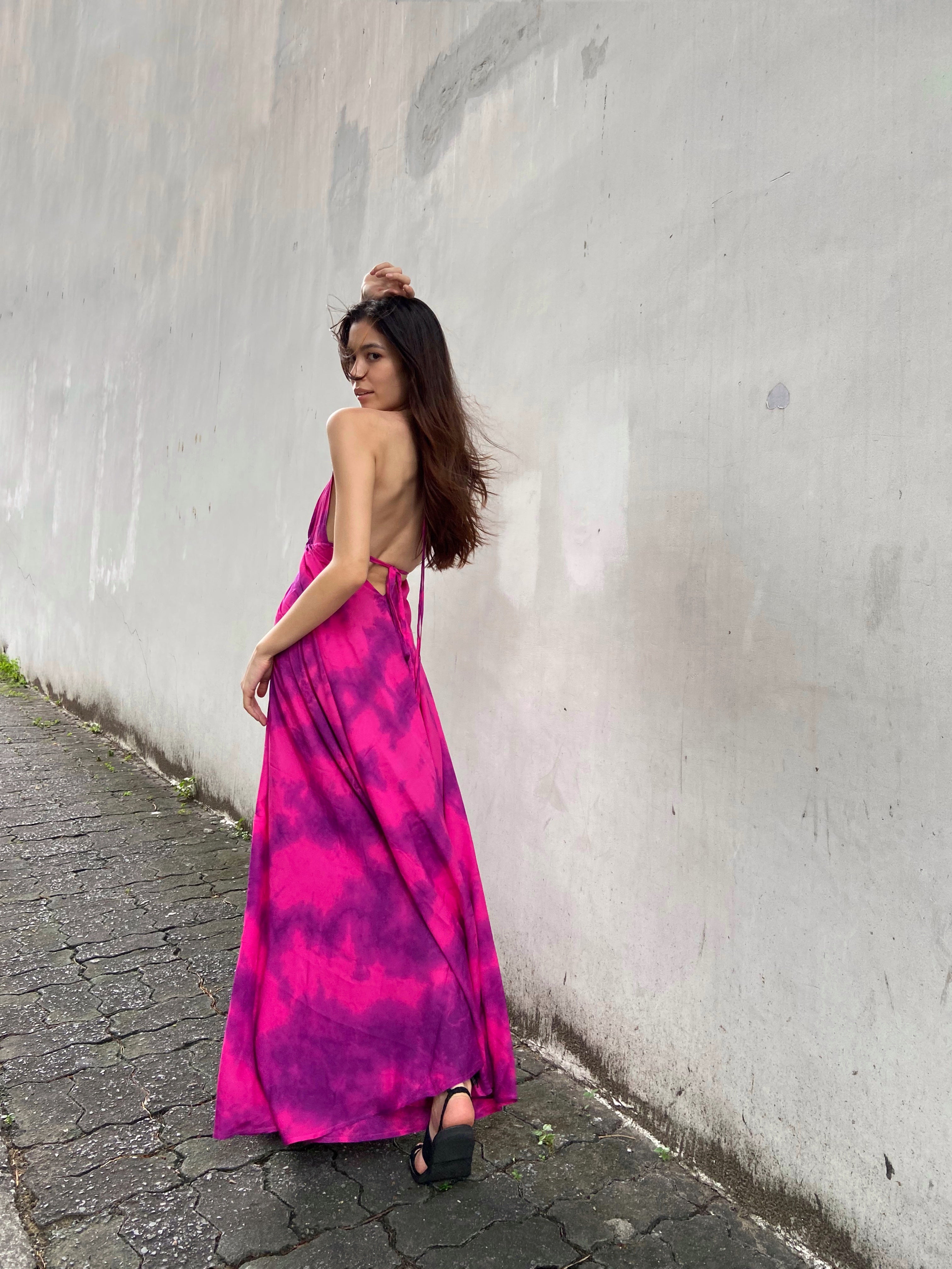 Flamingo - Marble Maxi Dress For Sale - Long Dress | Coco De Chom | Maxi Summer Dresses | Summer Maxi Dress | Dress for vacation?