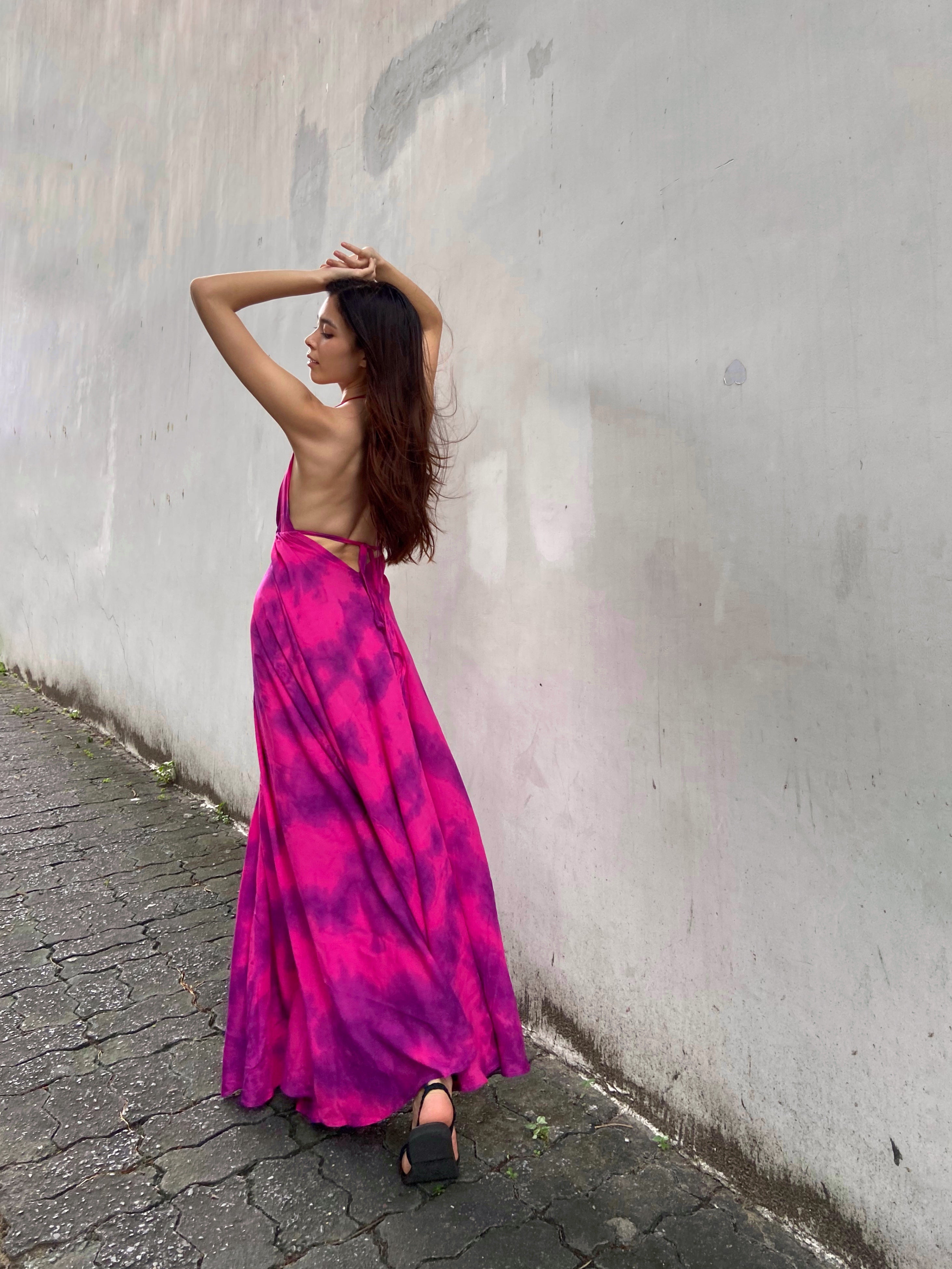 Flamingo - Marble Maxi Dress For Sale - Long Dress | Coco De Chom | Maxi Summer Dresses | Summer Maxi Dress | Dress for vacation?
