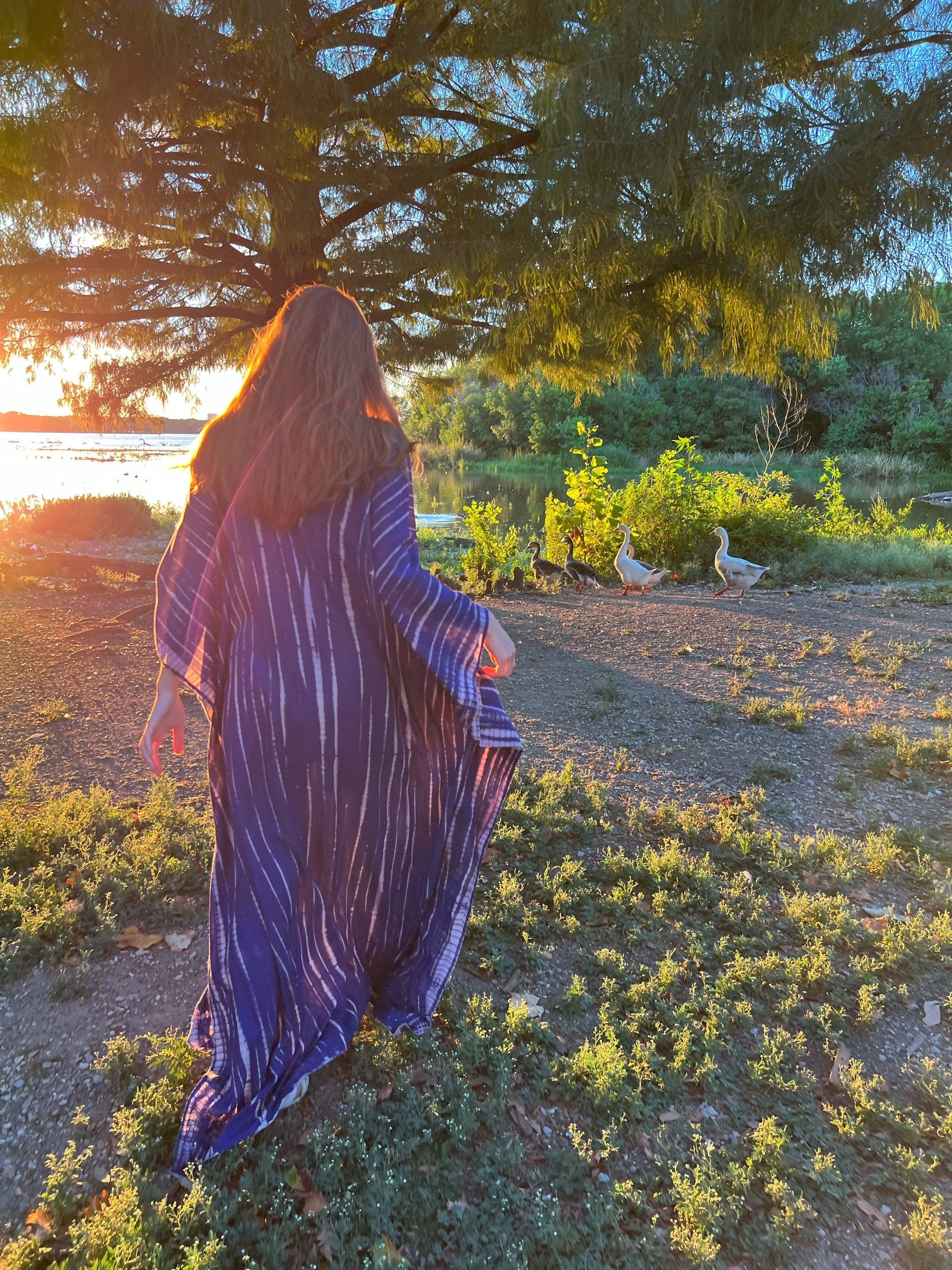 When you are in the mood to truly relax but still look stunningly stylish and feminine, Maya Maxi kaftan dress is what you need. Soft and sensuous with a beautiful drape, this long tie and dye kaftan style maxi dress will flatter your curves like no other dress can.