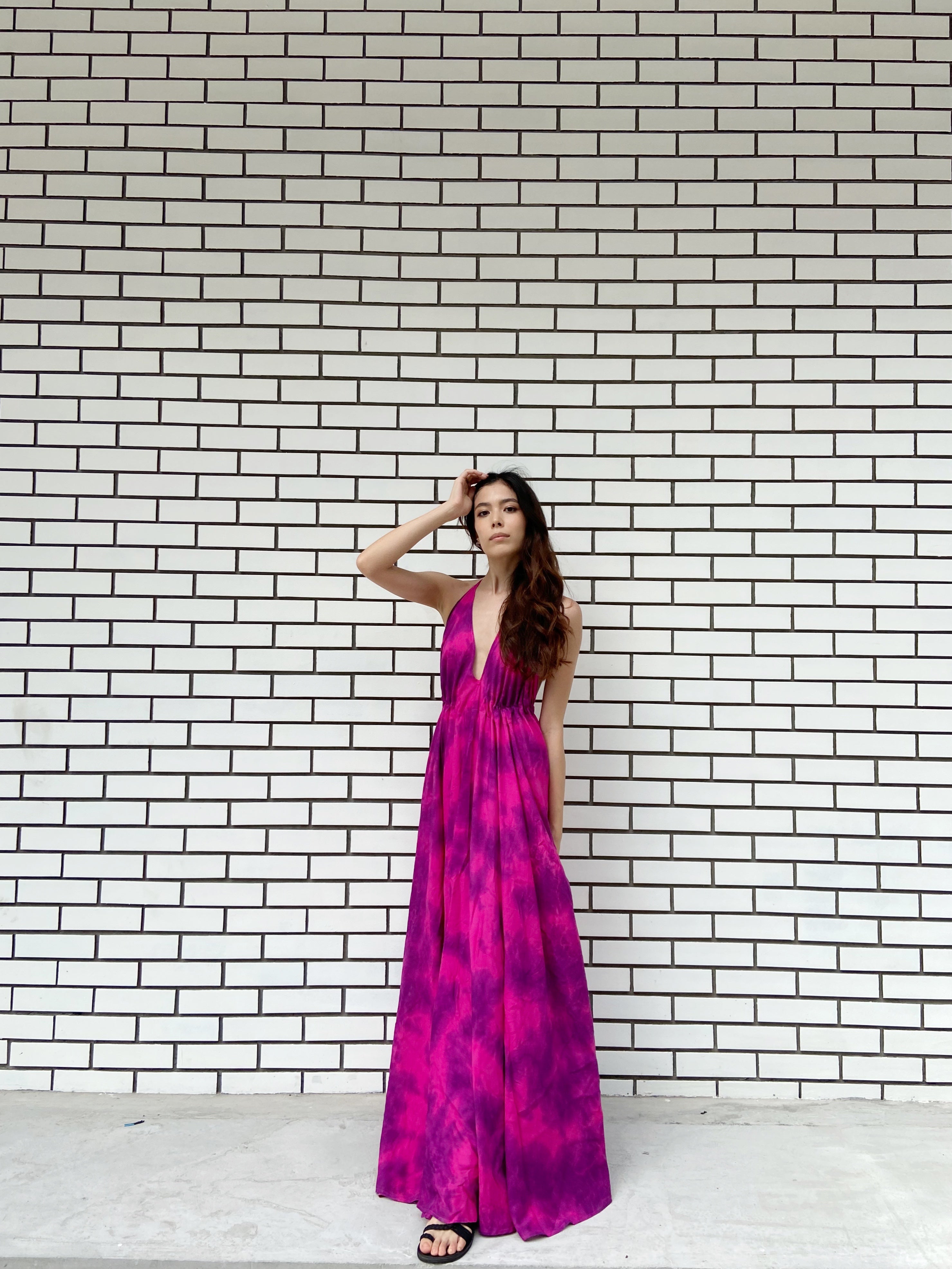 Flamingo - Marble Maxi Dress For Sale - Long Dress | Coco De Chom | Maxi Summer Dresses | Summer Maxi Dress | Dress for vacation?