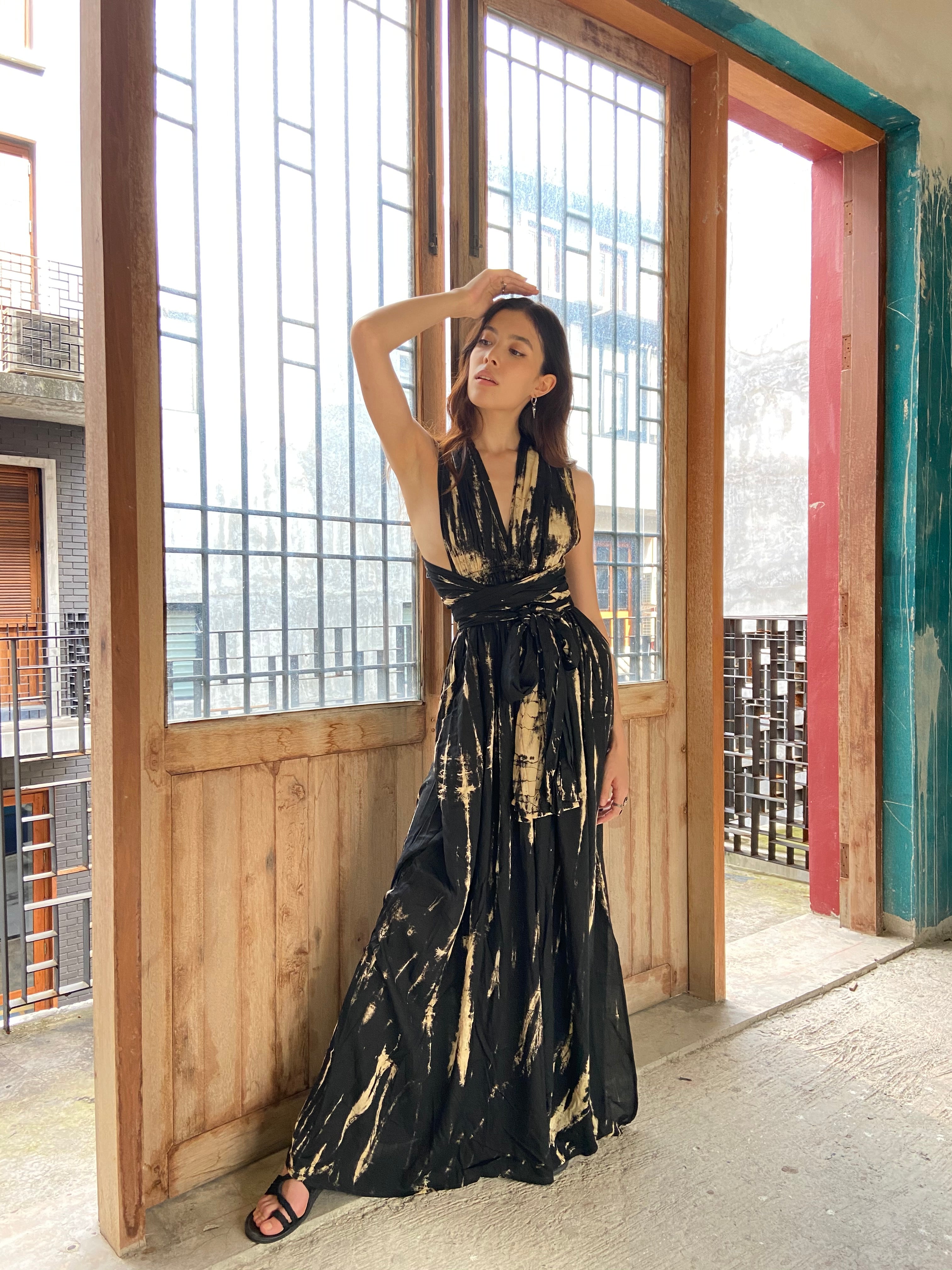 Infinity Tie Dye Maxi Dress - Boho maxi Dress | Coco De ChomInfinity - Tie Dye Maxi Dress | Boho maxi dress| Coco De ChomInfinity - Tie Dye Maxi Dress | Prom Open back halter dress | Maxi Summer Dresses | Summer Maxi Dress | Dress for vacation?
