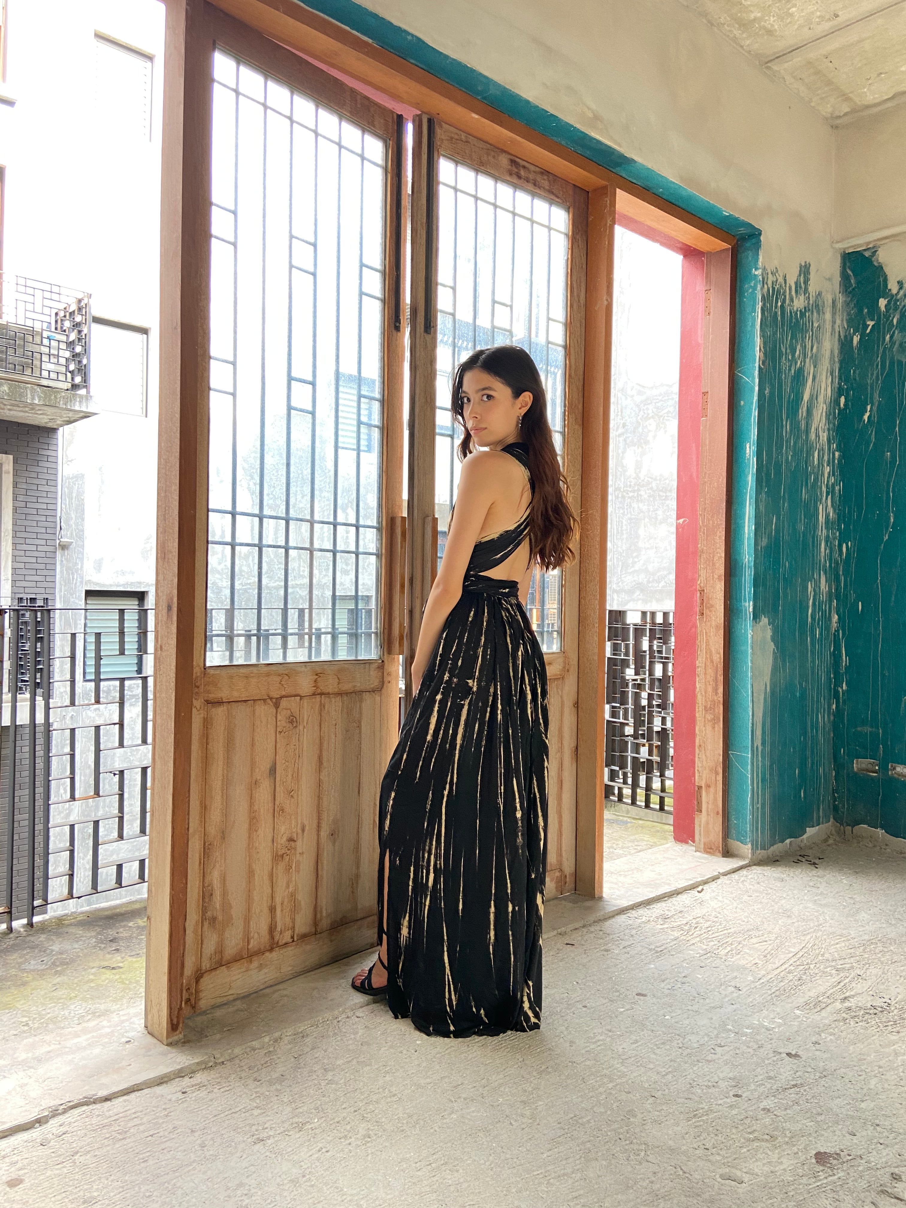 Infinity Tie Dye Maxi Dress - Boho maxi Dress | Coco De ChomInfinity - Tie Dye Maxi Dress | Boho maxi dress| Coco De ChomInfinity - Tie Dye Maxi Dress | Prom Open back halter dress | Maxi Summer Dresses | Summer Maxi Dress | Dress for vacation?