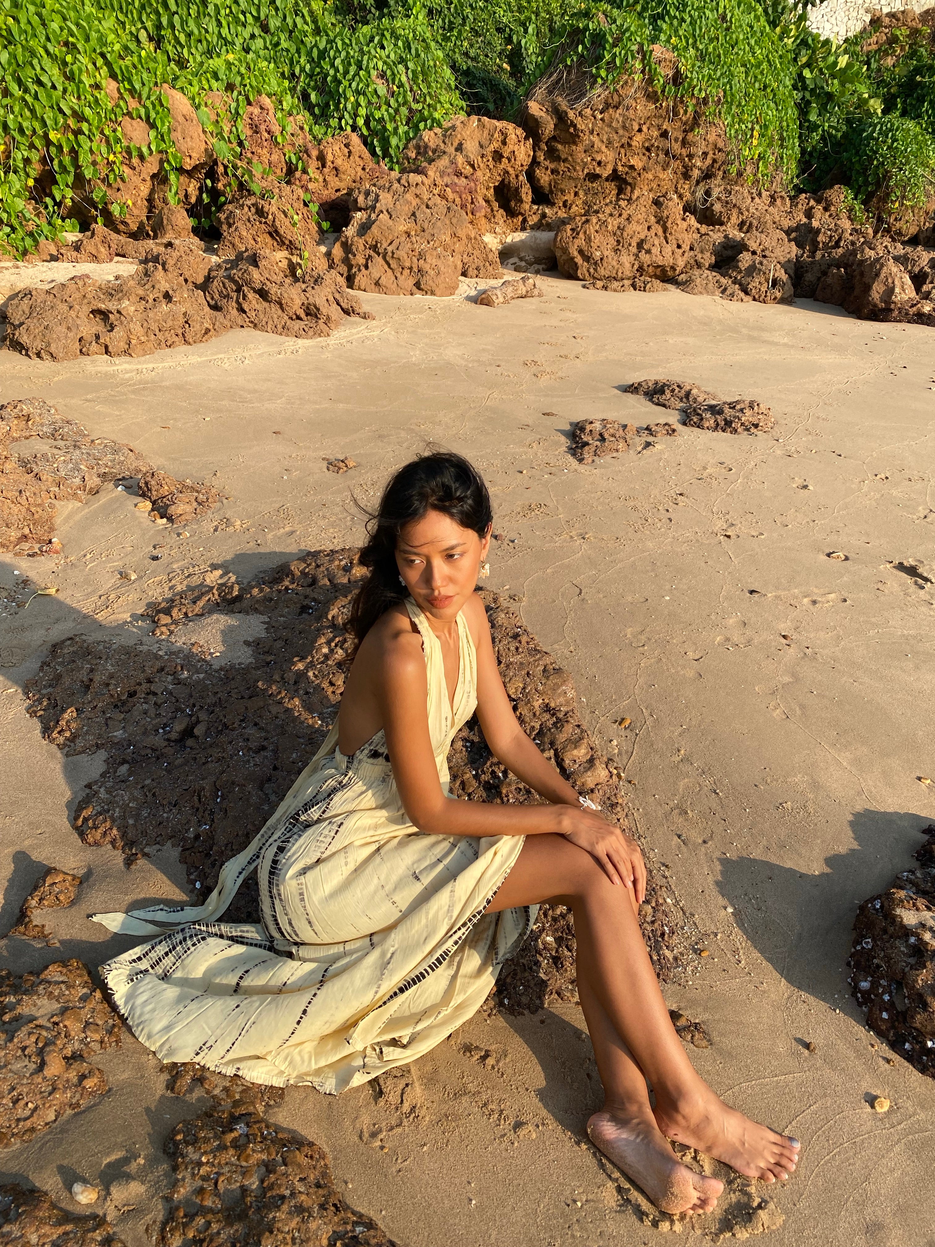 Athena Tie dye Maxi Dress