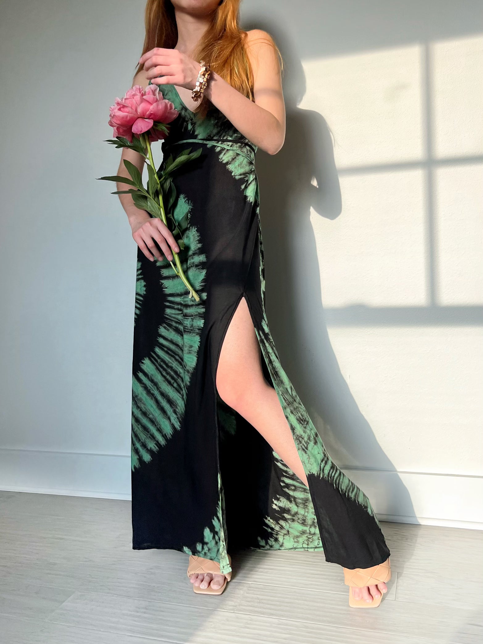Shop tie dye slip maxi dress, summer dress, tie dye dress for summer by Coco de chom?
