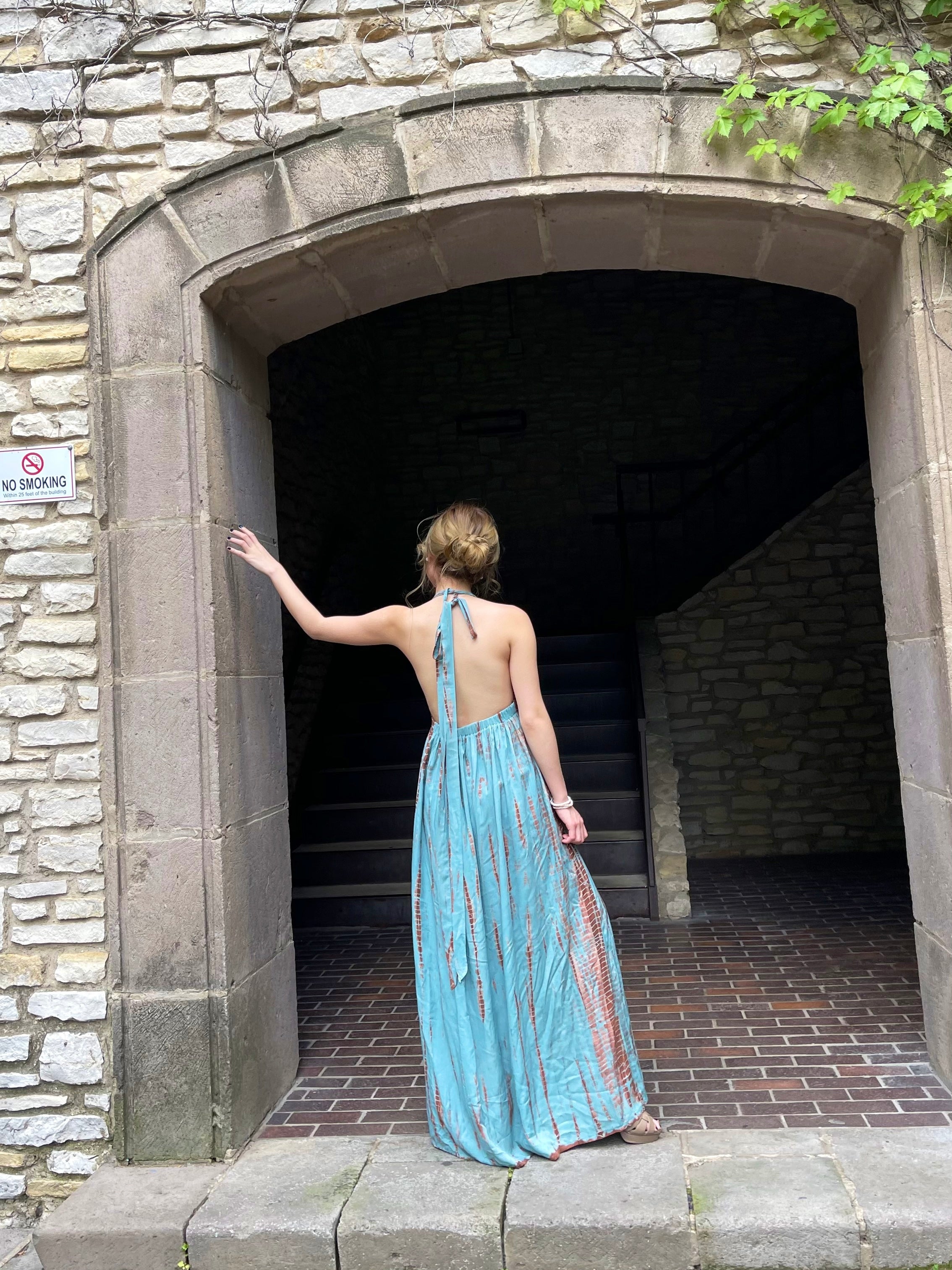 Athena Goddess Maxi Dress - Goddess Maxi Dress | Coco De Chom