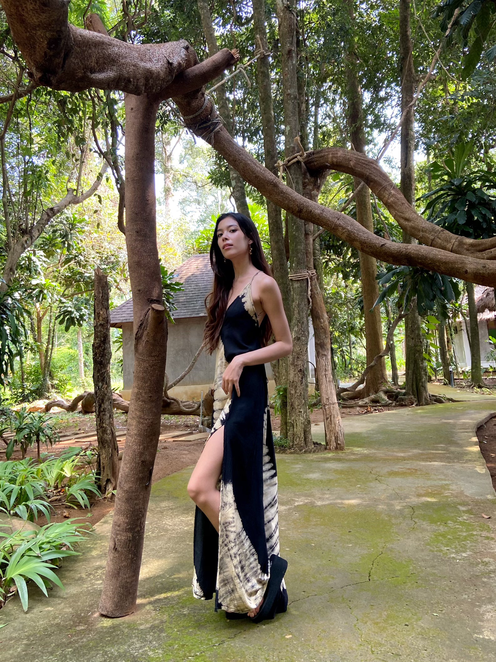 Shop tie dye slip maxi dress, summer dress, tie dye dress for summer by Coco de chom?