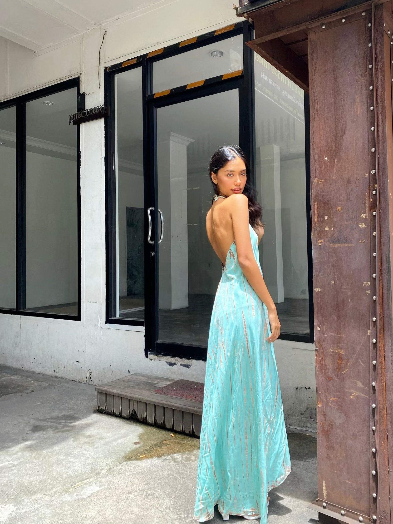 Flamingo Tie dye Maxi Dress - Tie dye Maxi Dress | Summer Maxi Dress | Maxi Summer Dresses
