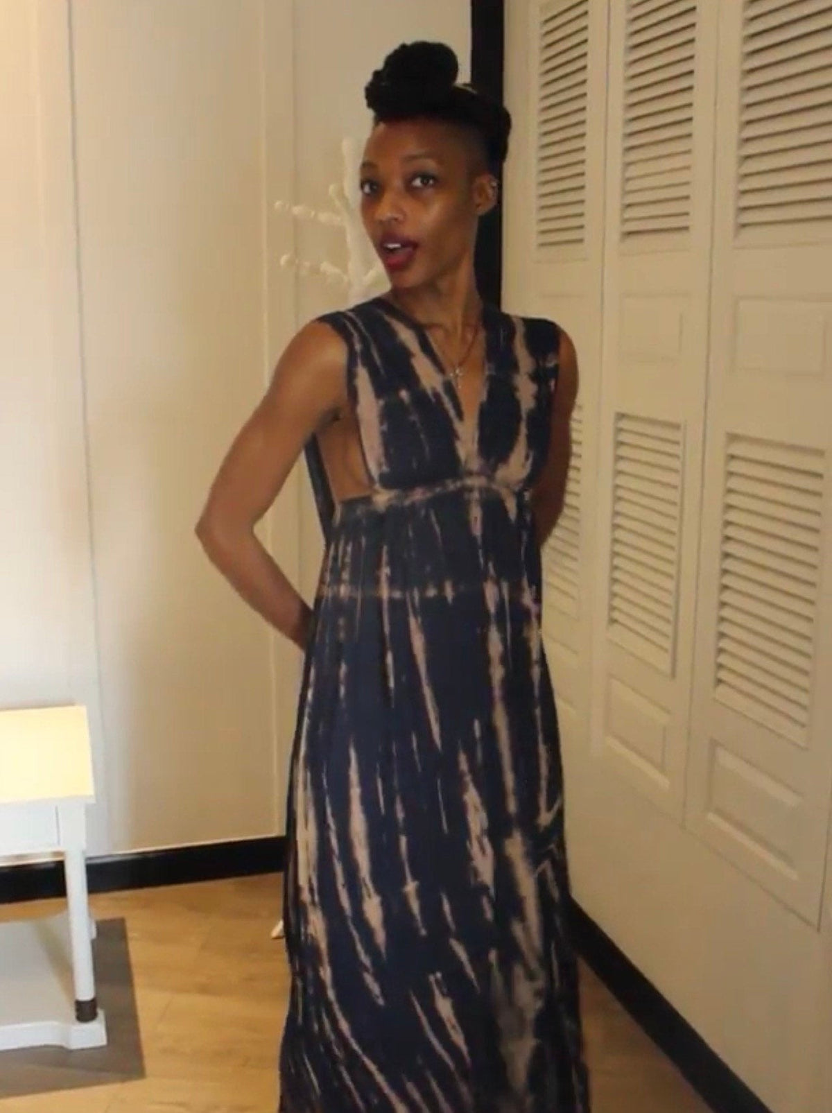 Infinity Maxi Dress - Navy