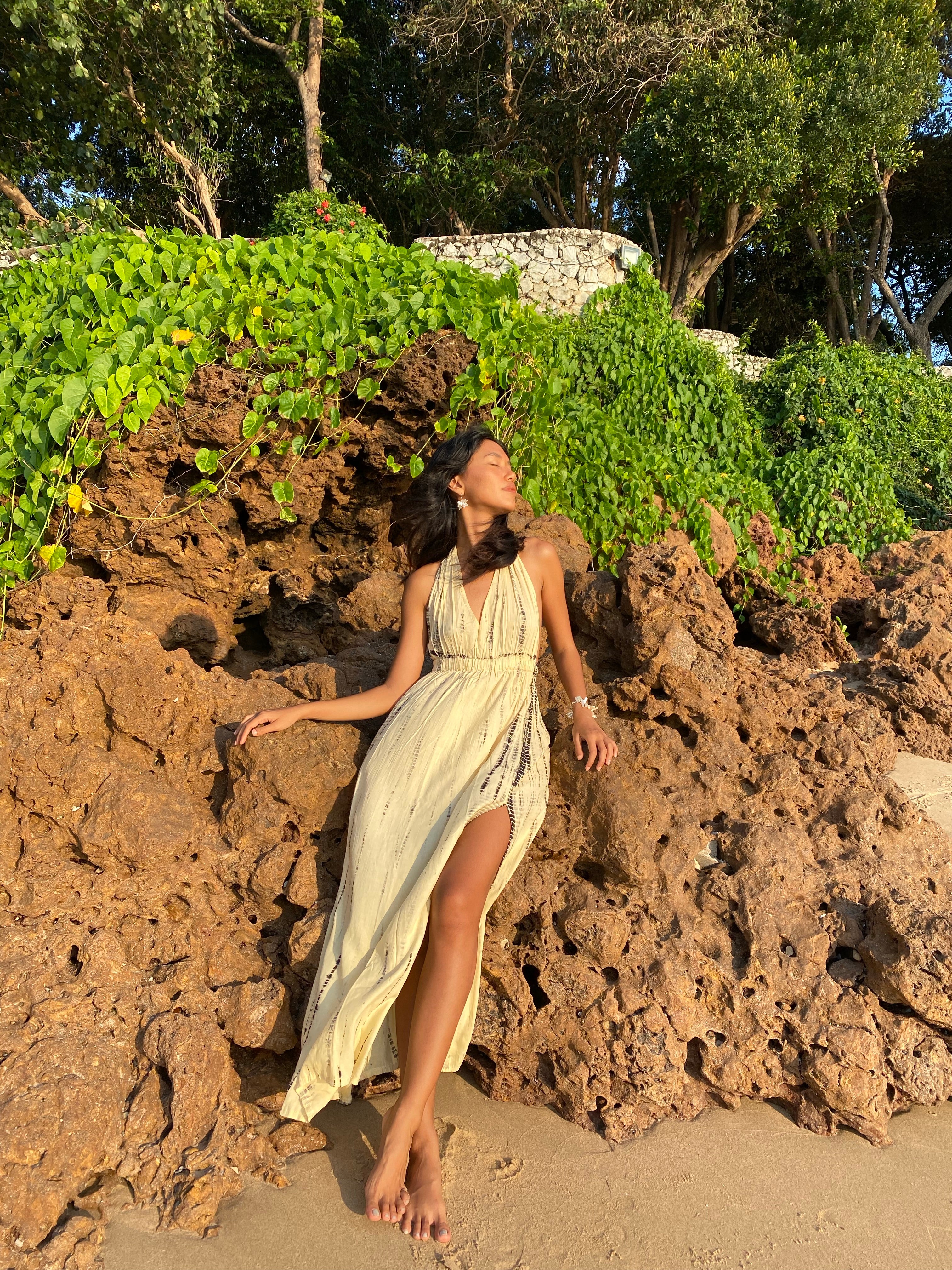Athena Tie dye Maxi Dress