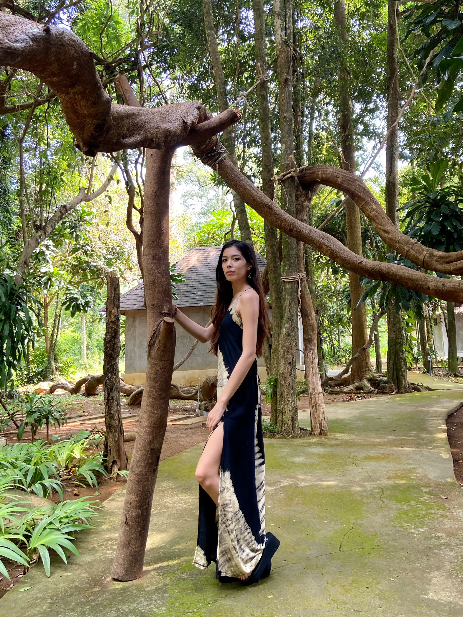 Introducing Lulu tie dye slip maxi dress, summer dress, tie dye dress for summer by Coco de chom?