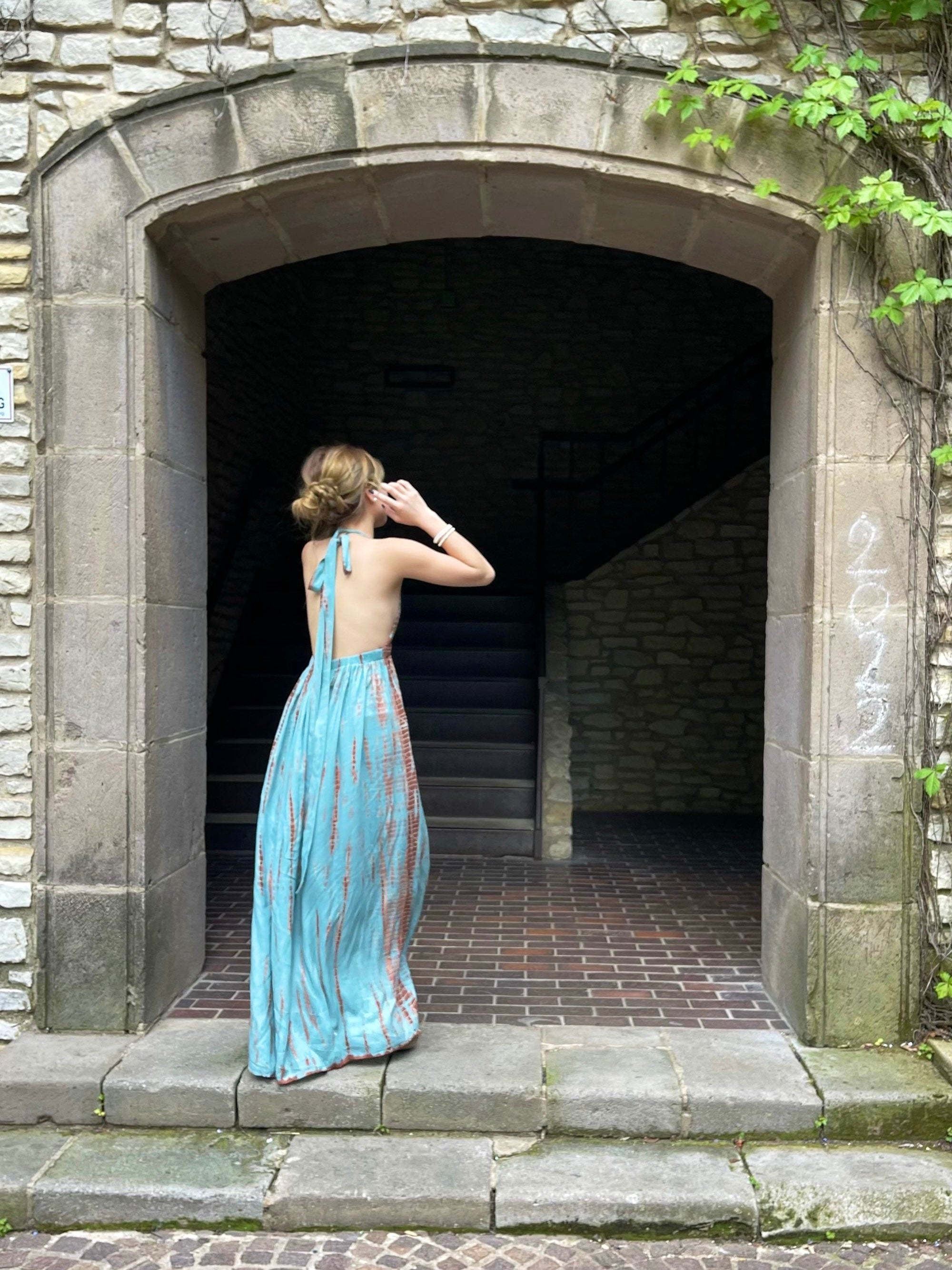 Athena Goddess Maxi Dress - Goddess Maxi Dress | Coco De Chom