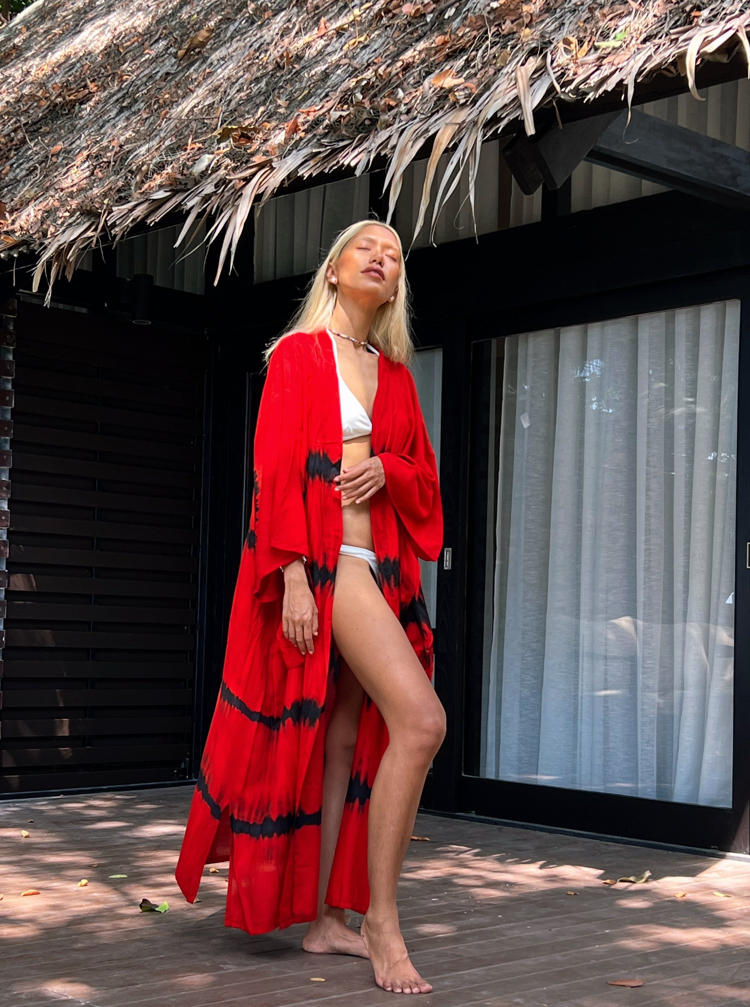 Shop long tie dye kimono long kimono for beach cover up boho style Unleash your inner fiery spirit with the Dragon Tie Dye Kimono Robe.With an oversized draping fit and a stunning print, this long tie dye kimono robe is the perfect for. beach coverup poolside for every day go you, shop with coco de chom?