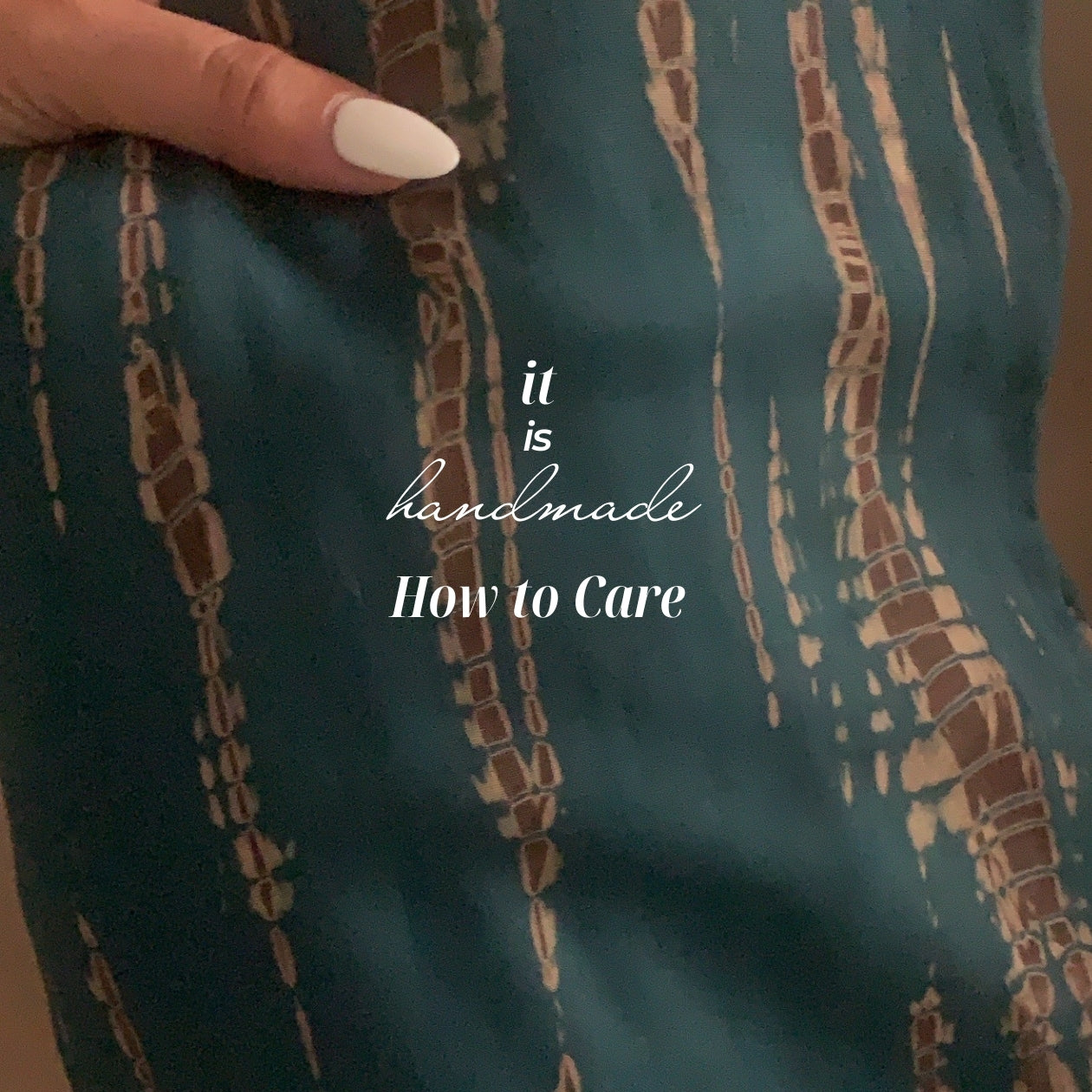 How to Care for Your Coco De Chom Garment