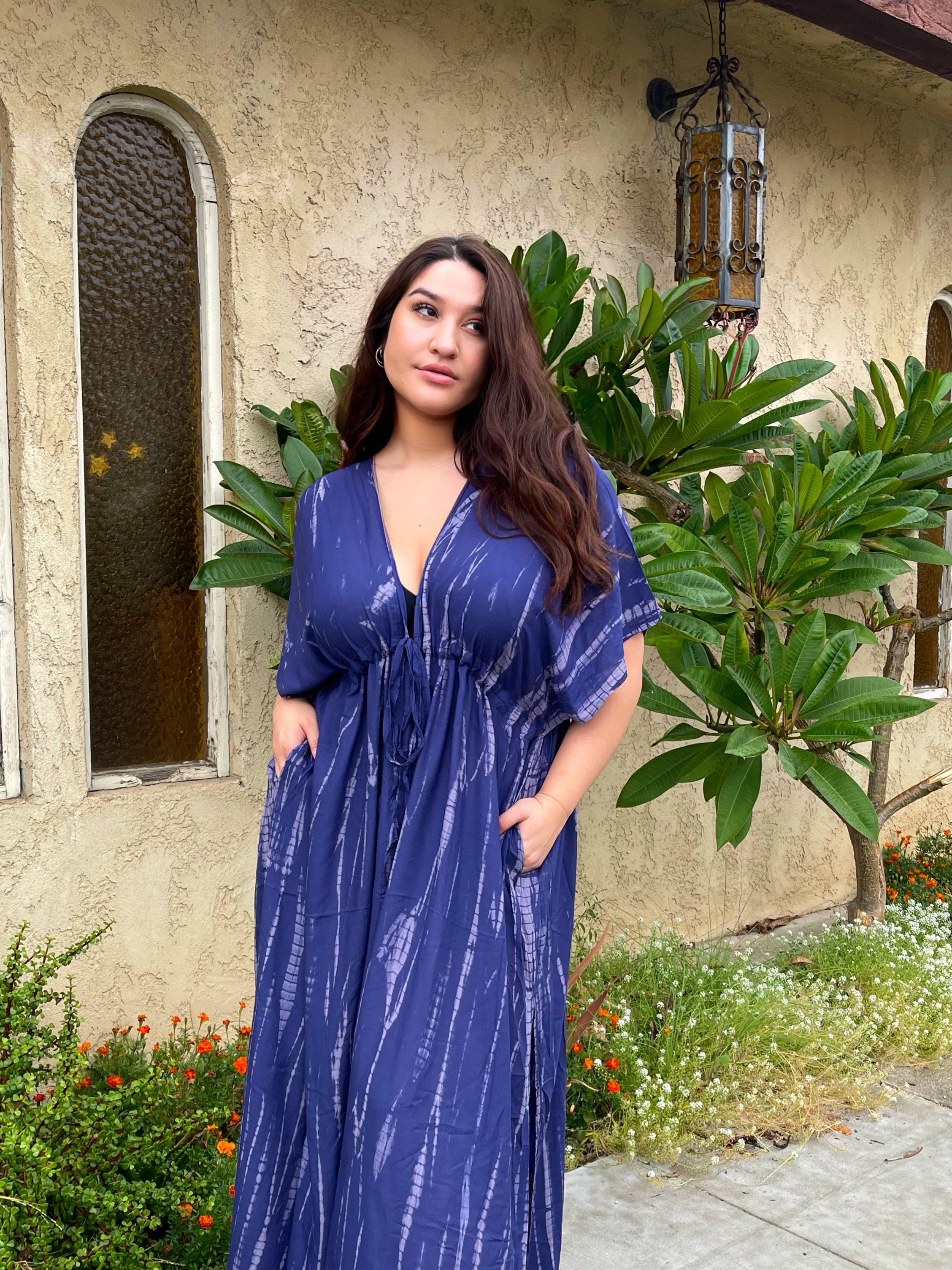 Shop Oversized Kaftan, Experience vacation vibes with the Goddess - Tie Dye Kaftan Maxi Dress, This irresistibly alluring maxi dress will transport you to the beach, with thoughts of wind in your hair, the soothing ocean waves, and sand underfoot. Perfect for resort dress, beach coverup and gift for her.