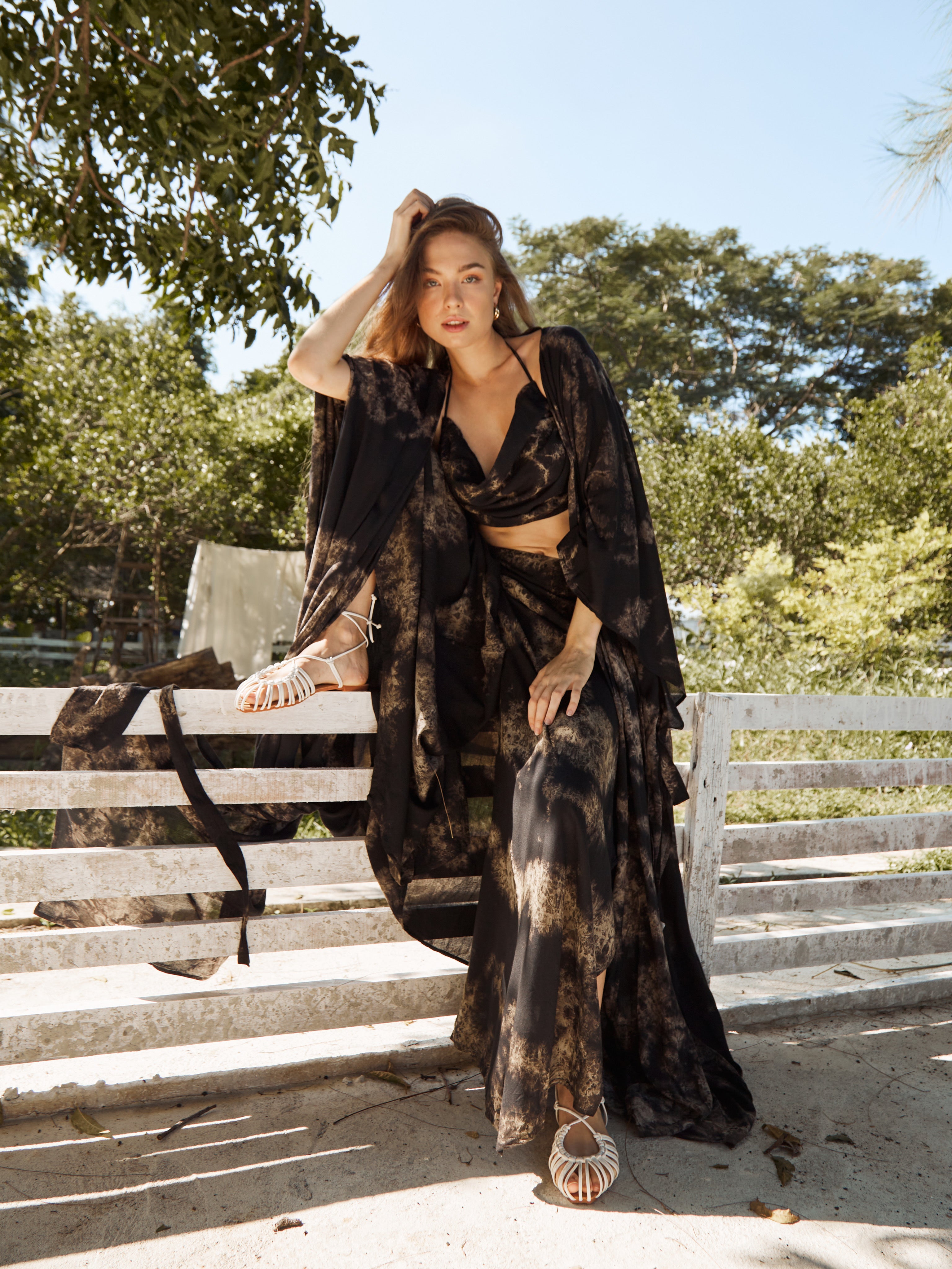 Oversized hotsell maxi kimono