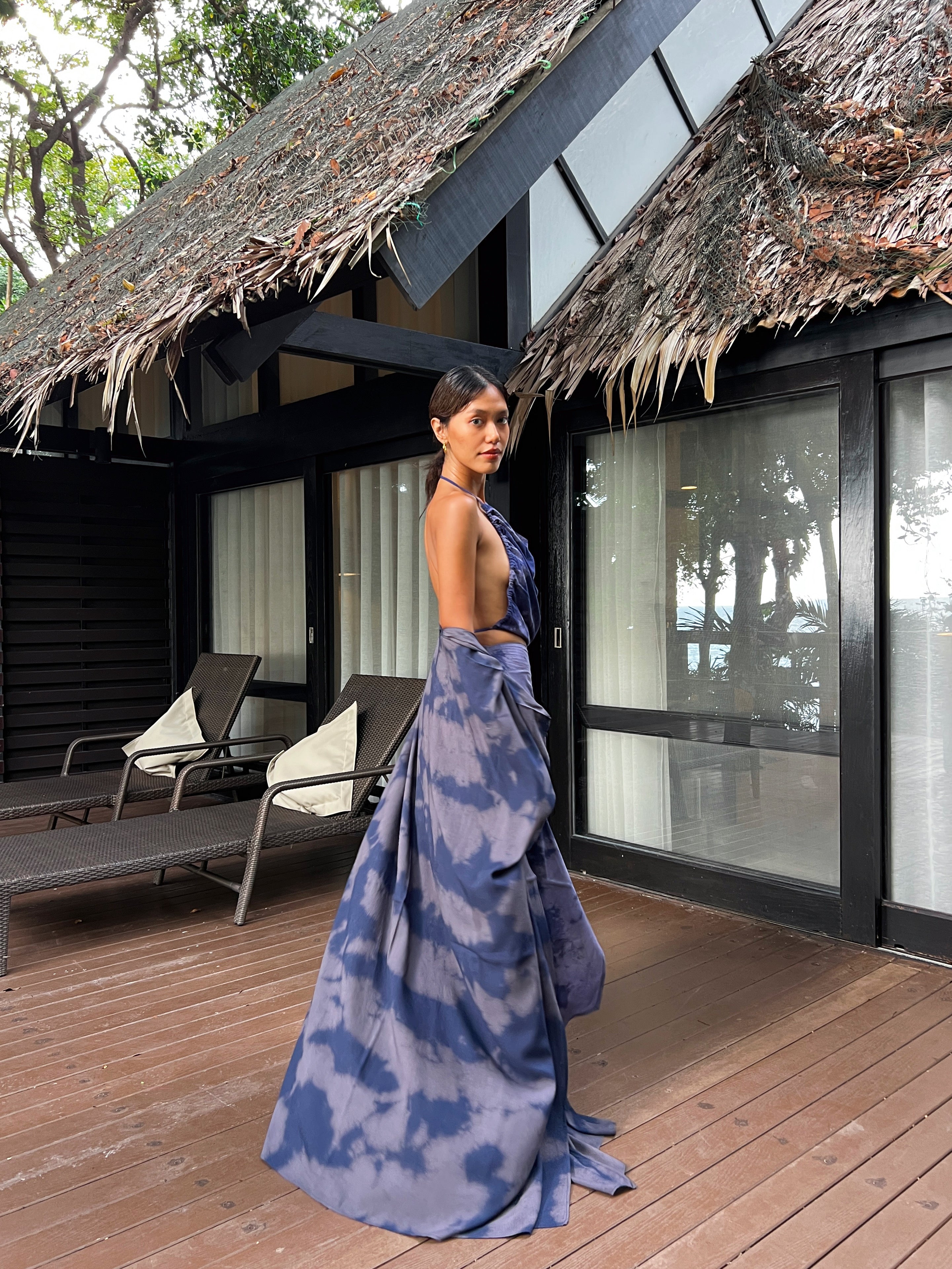 Maya Tie Dye Kimono robe, Long Kaftan Kimono - Beach Kimono | Coco De Chom Maya Tie Dye Kimono robe, Long Kaftan Kimono - Beach Kimono | Coco De Chom