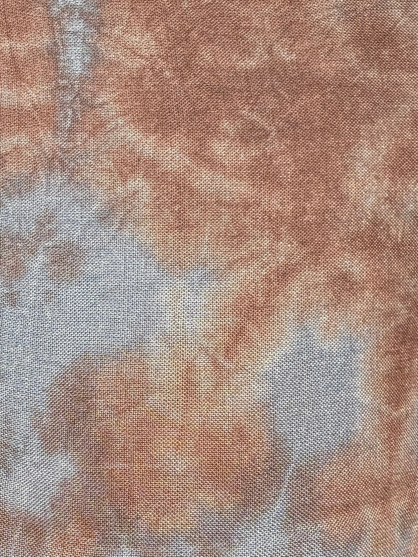 Robe caftan Athena Déesse Tie Dye - Turquoise