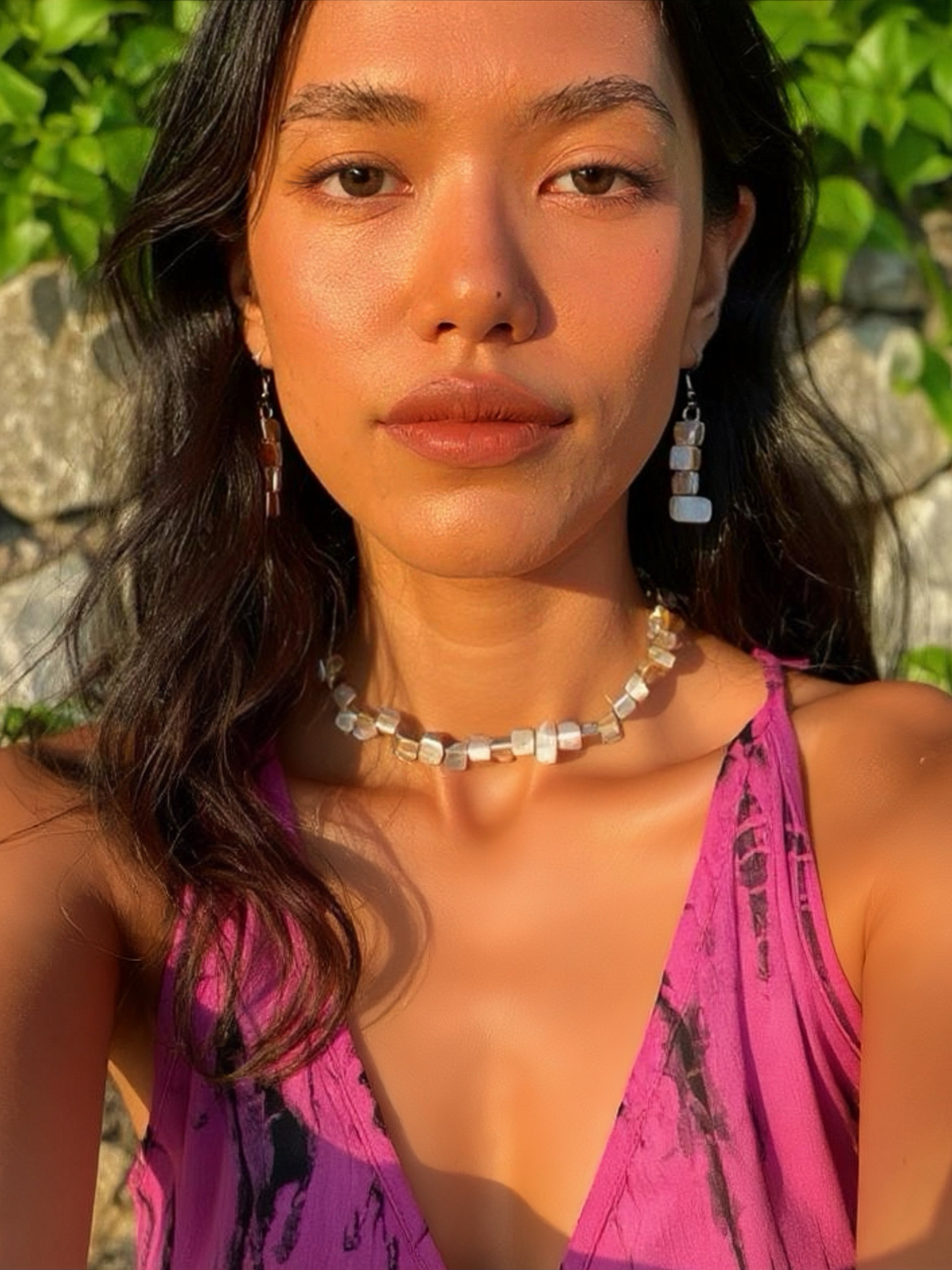 Add this Boho Mother of Pearl Necklace to your wardrobe! - Beach accessories | Beach choker | Summer Fashion Aesthetic 
