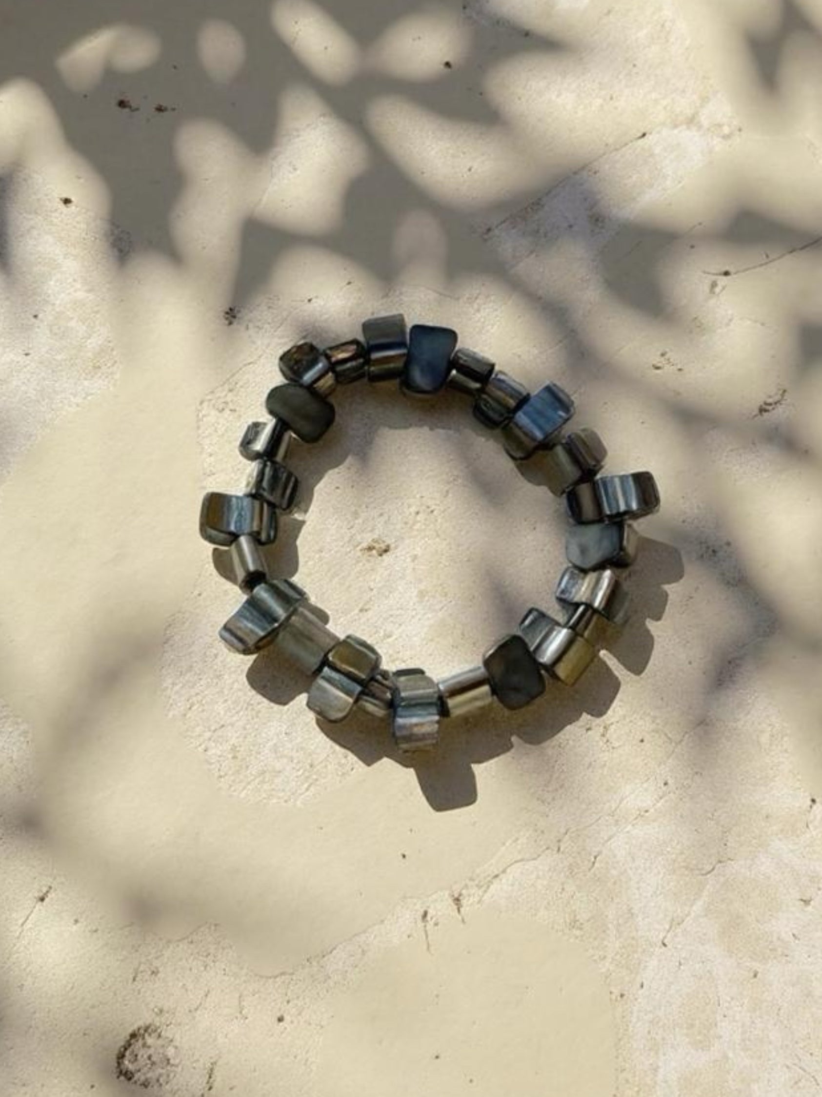 Shop handcrafted  Mother of Pearl Bracelet, beach accessories, Boho bracelet from Coco de Chom - boho chic resort ready