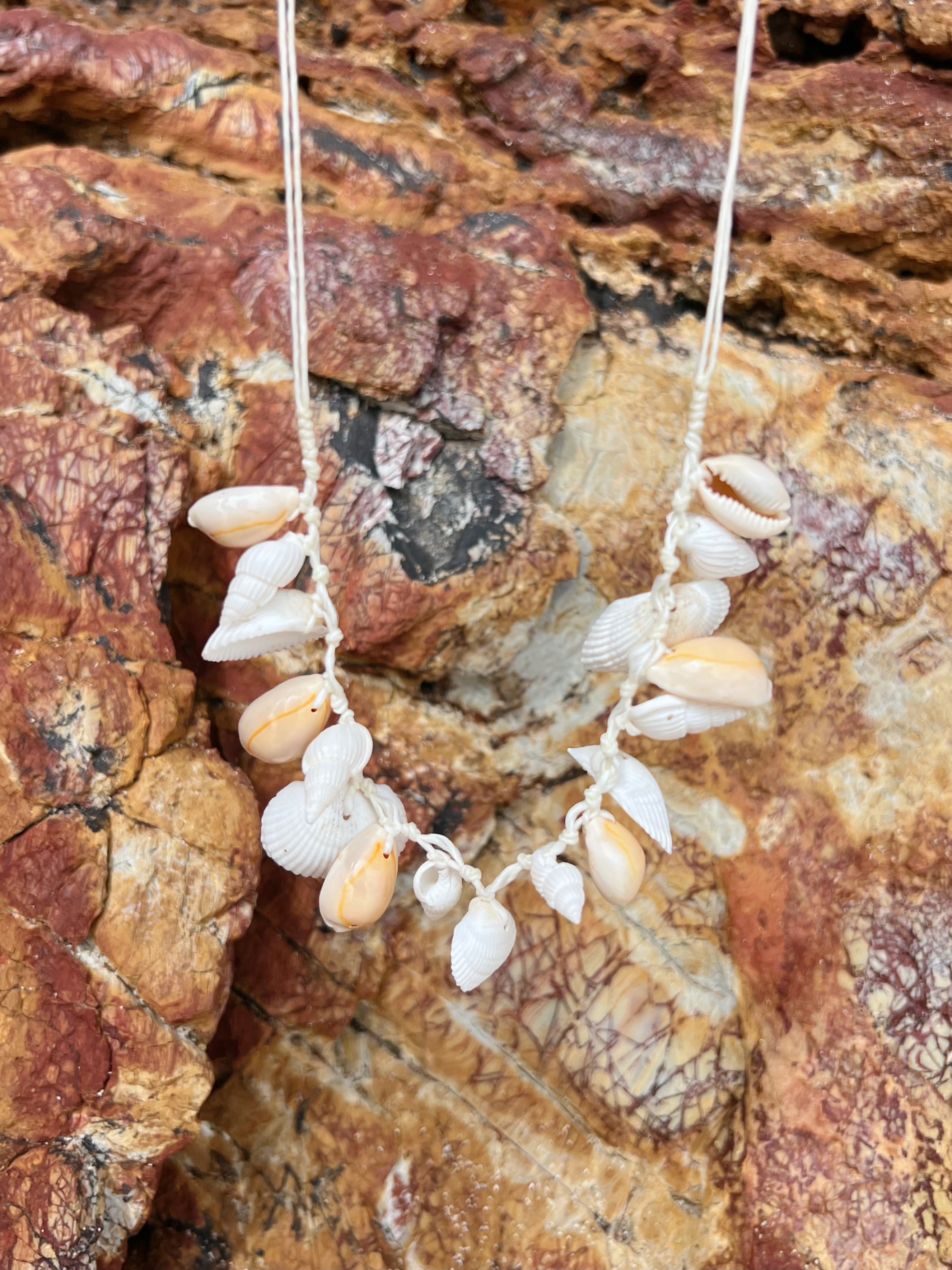 Shop Boho Seashell Choker Necklace | Beach Seashell Necklace | Ocean Treasure | COCO DE CHOM