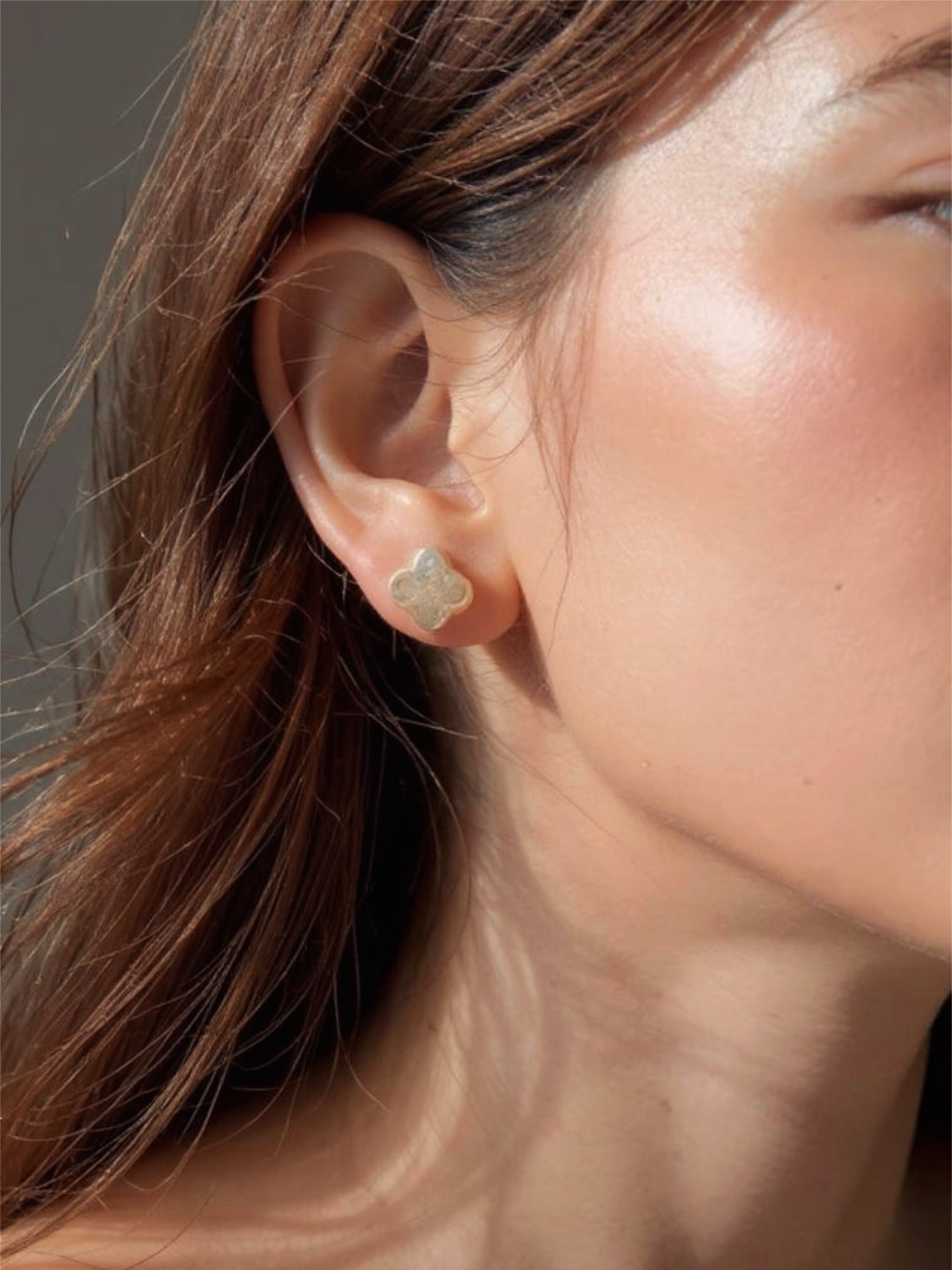 Flower Pearl Earrings