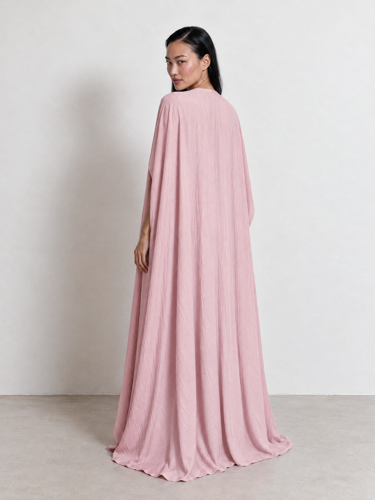 Sunset Dusty Rose Maxi Dress