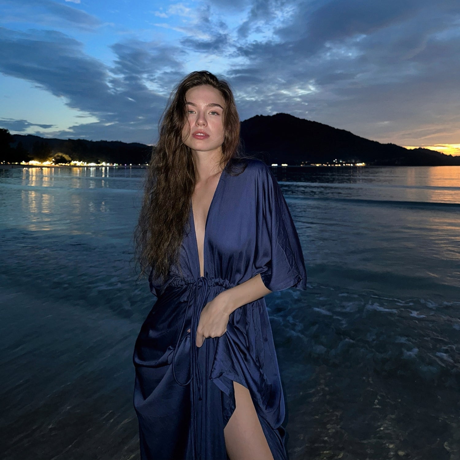 Discover the beauty of our Kaftan in Royal Blue, a versatile caftan designed for your next escape. Whether worn as a kaftan maxi dress, beach cover-up, or wrap kimono, it effortlessly adds vacation vibes to any outfit.