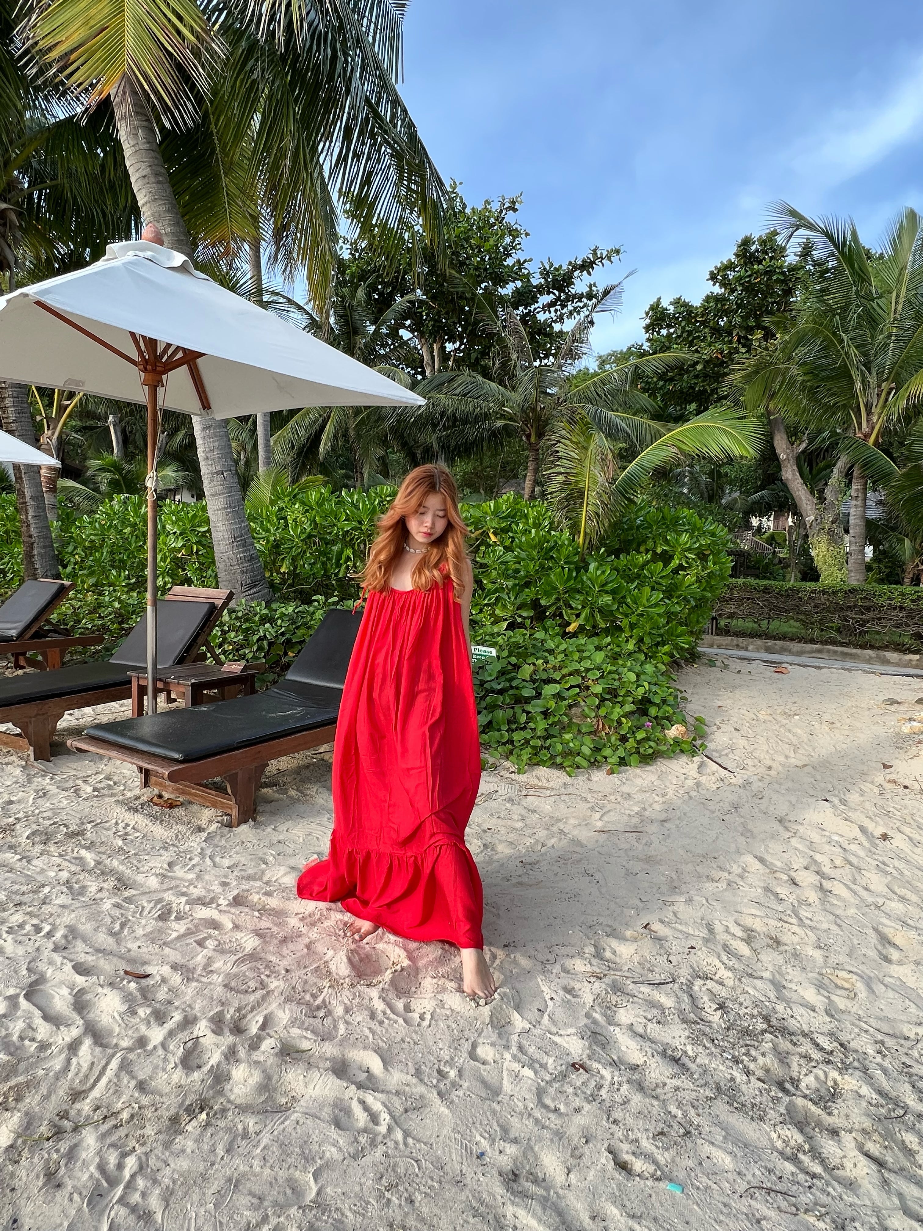 Red Vacation Dress