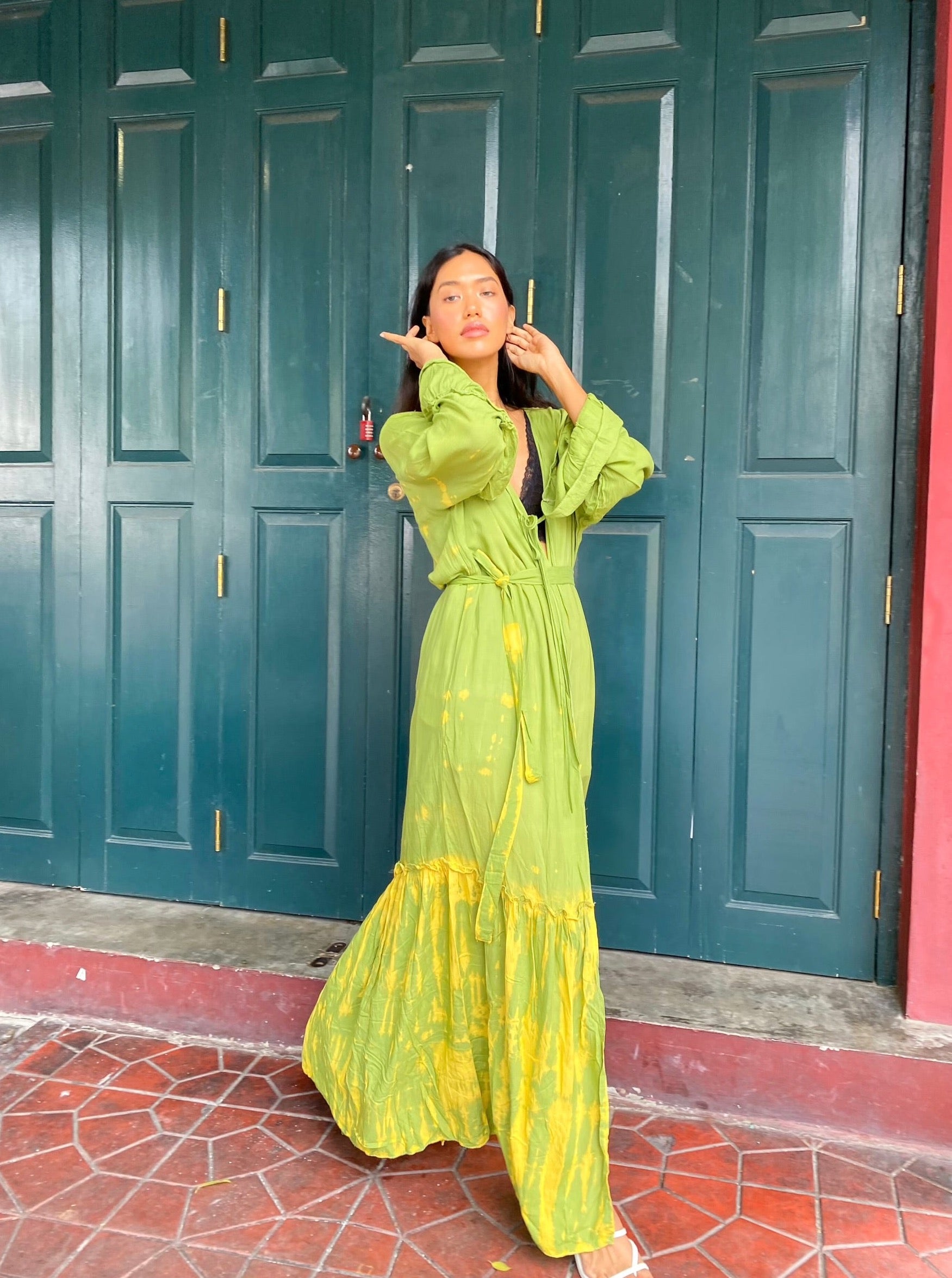 Nina - Kimono Robe & Dress - Long Kimono Robe | Coco De Chom Nina - Kimono Robe & Dress - Long Kimono Robe | Coco De Chom