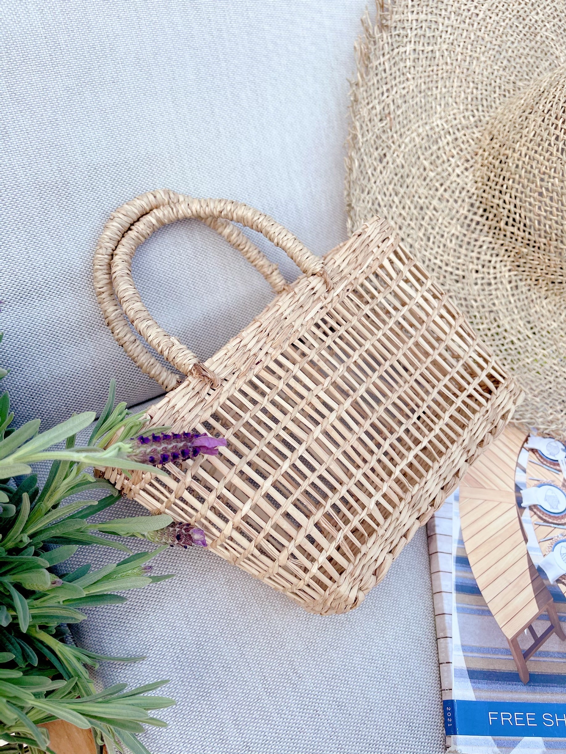 Handmade Nano Straw Bag