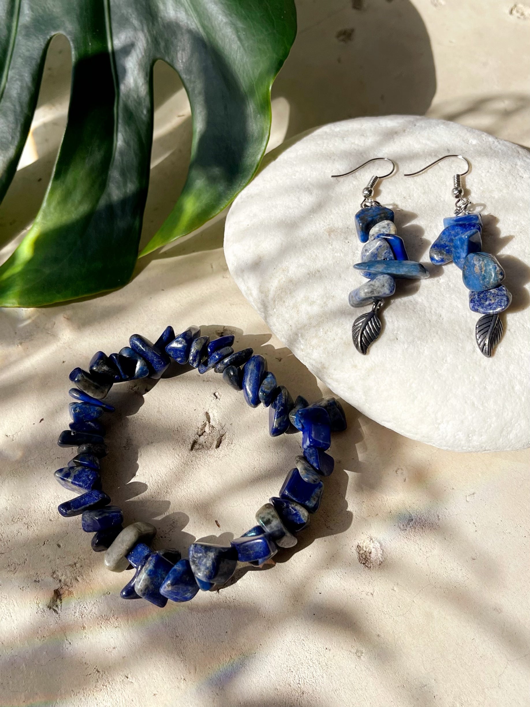 Nora- Lapis Stone Bracelet