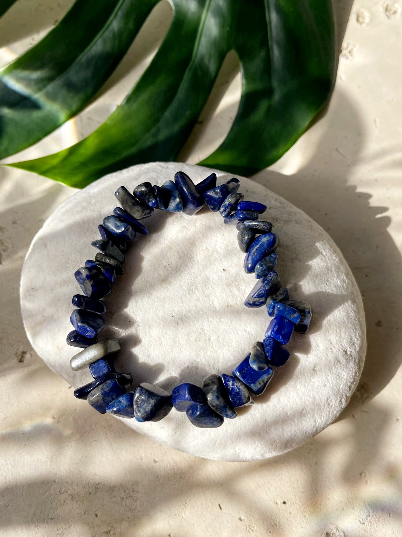 Nora- Lapis Stone Bracelet