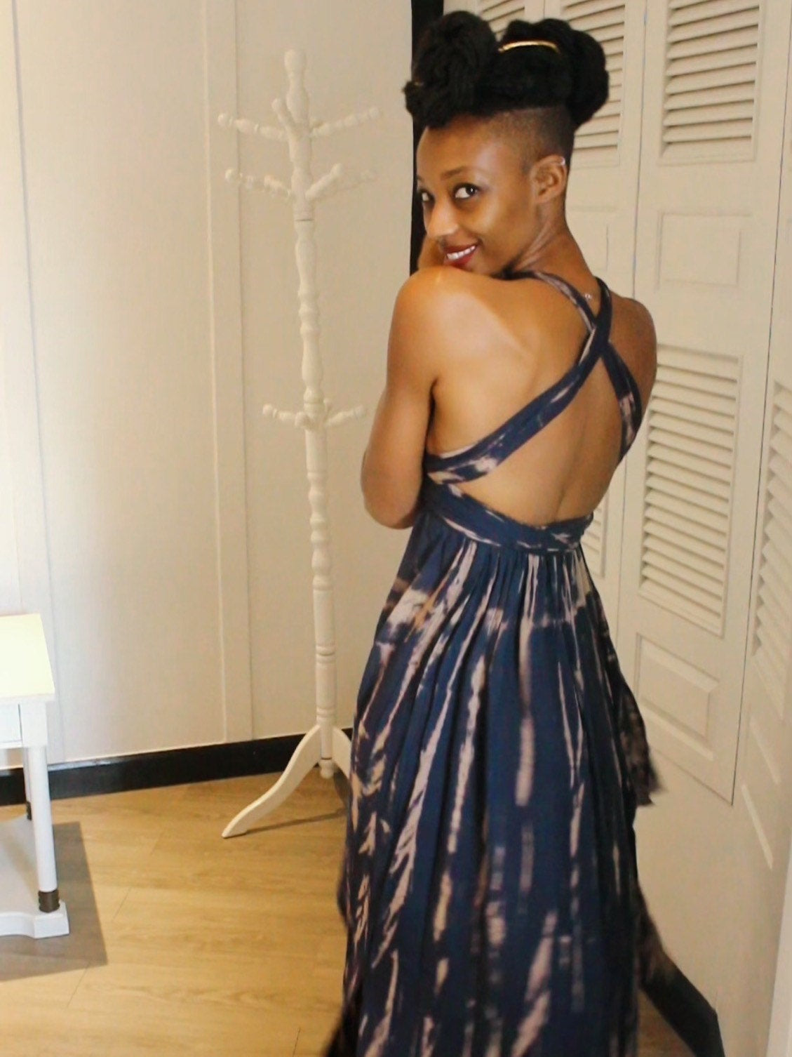 Infinity Maxi Dress - Navy